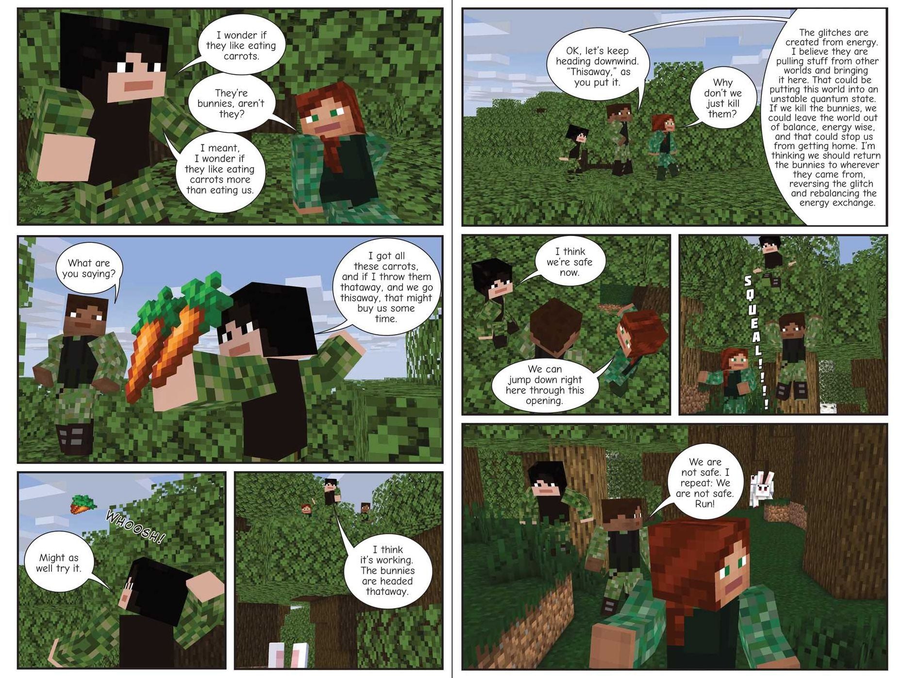 Attack of the Killer Bunnies: An Unofficial Graphic Novel for Minecrafters