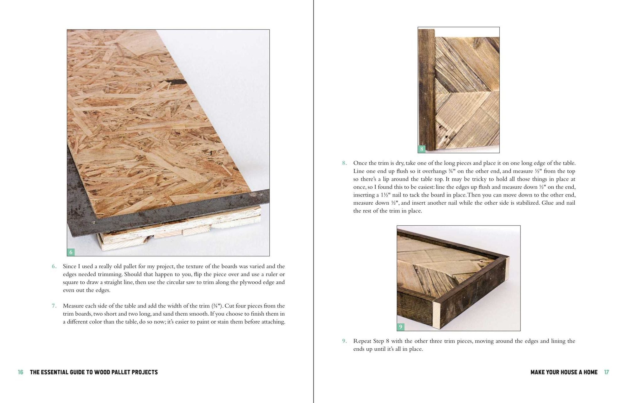 The Essential Guide to Wood Pallet Projects: 40 DIY Designs-Stunning Ideas for Furniture, Decor, and More