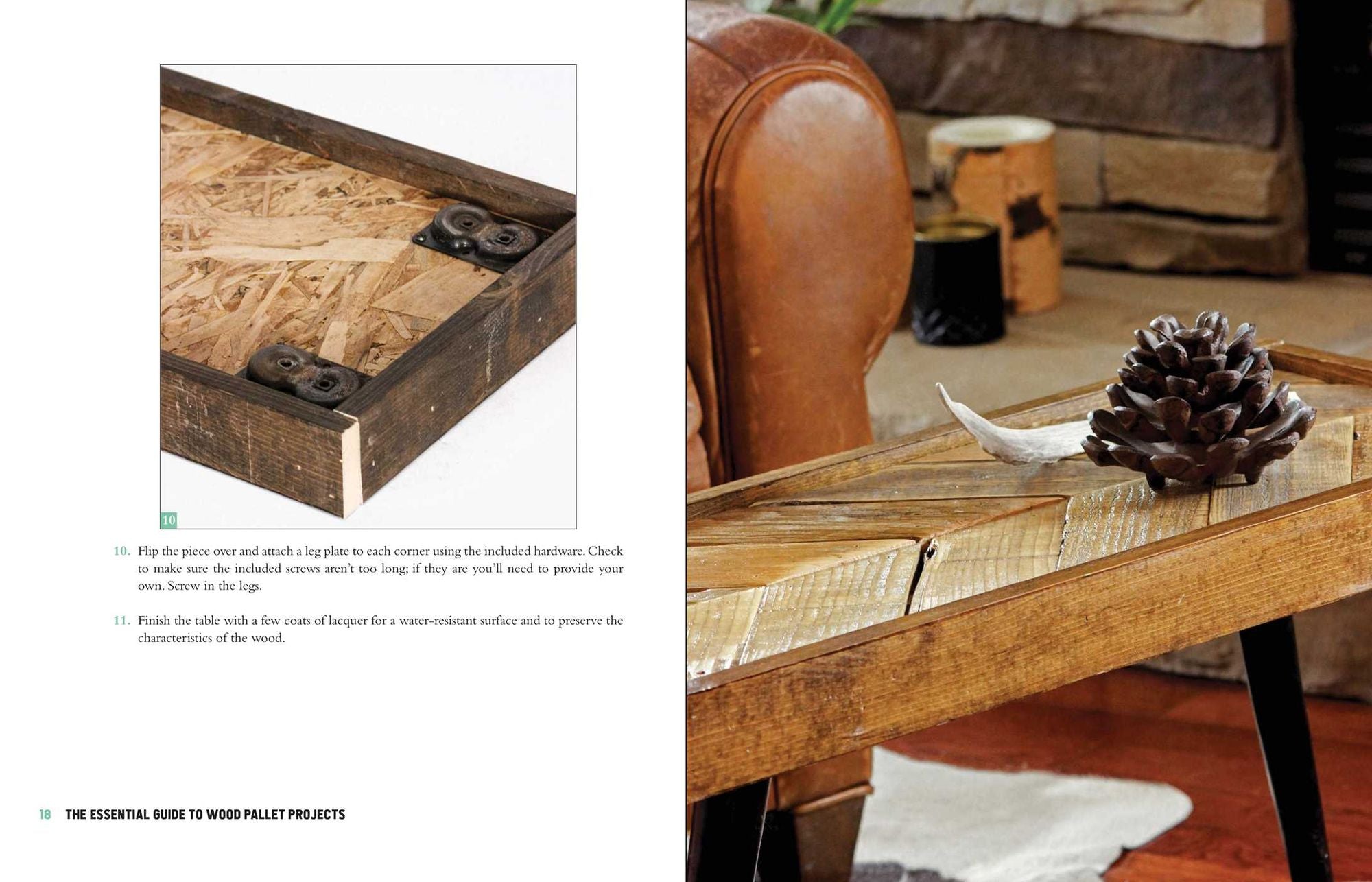 The Essential Guide to Wood Pallet Projects: 40 DIY Designs-Stunning Ideas for Furniture, Decor, and More
