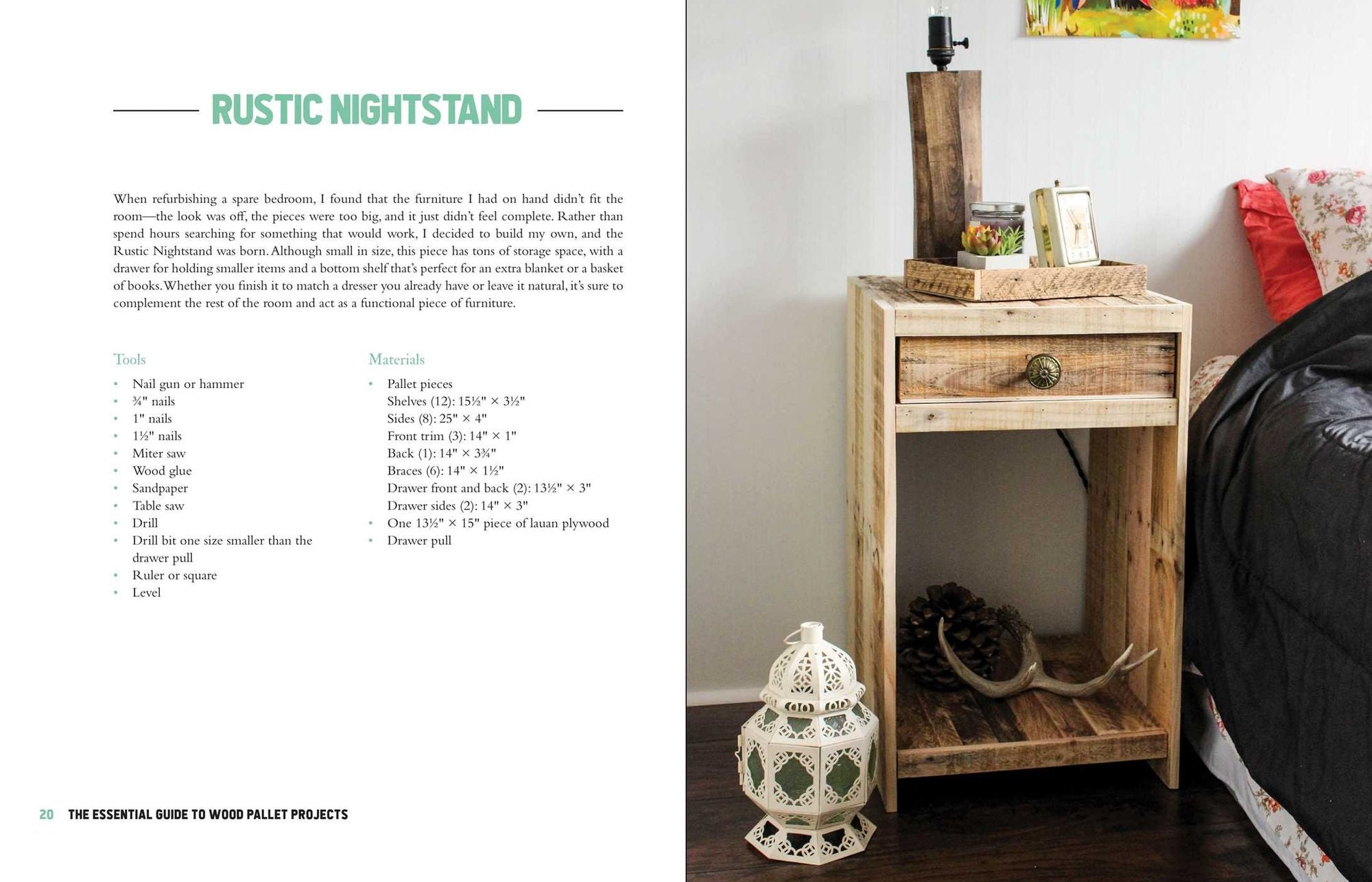 The Essential Guide to Wood Pallet Projects: 40 DIY Designs-Stunning Ideas for Furniture, Decor, and More