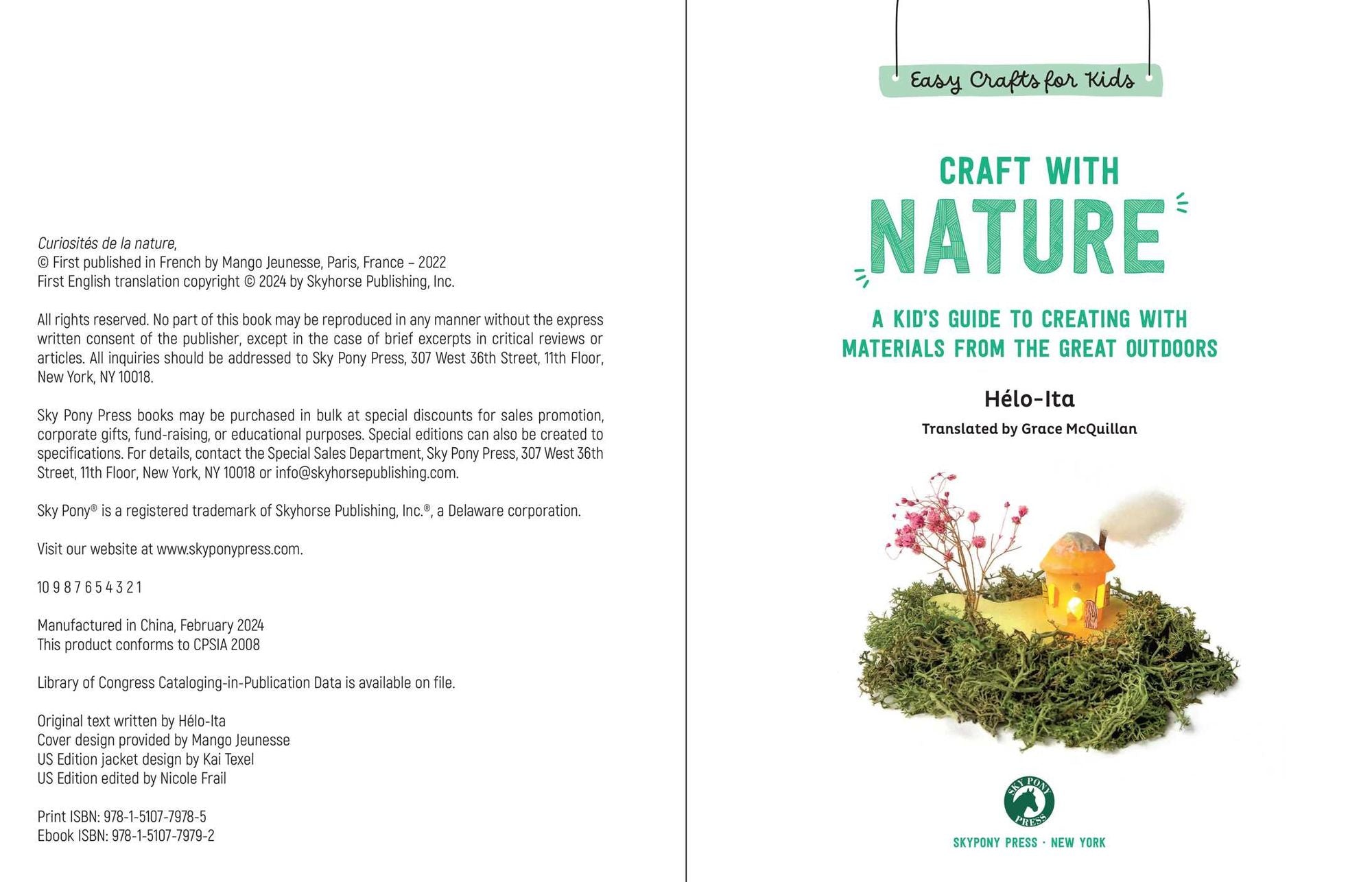Craft with Nature: A Kid's Guide to Creating with Materials from the Great Outdoors