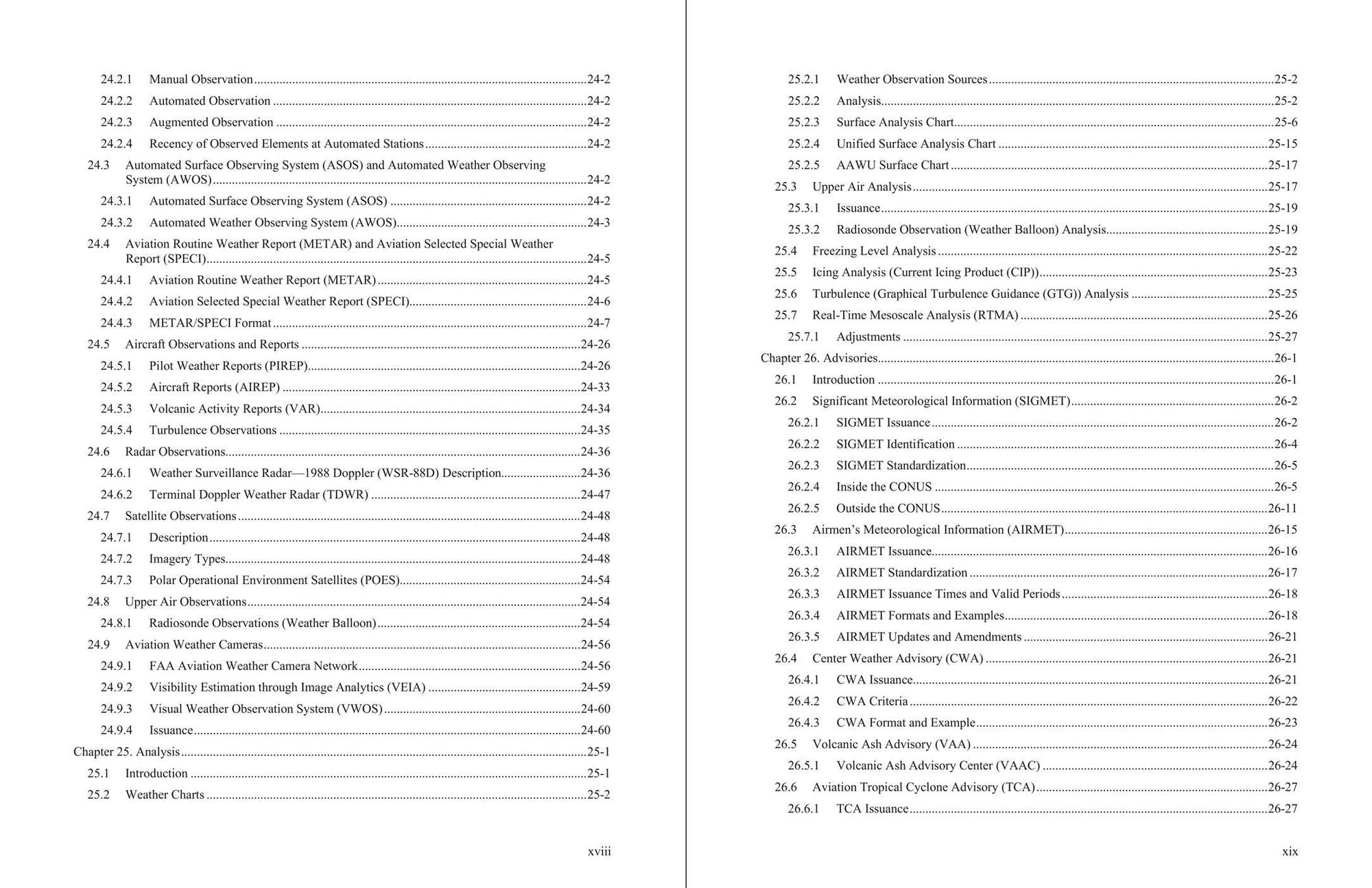 Aviation Weather Handbook (2025): FAA-H-8083-28A