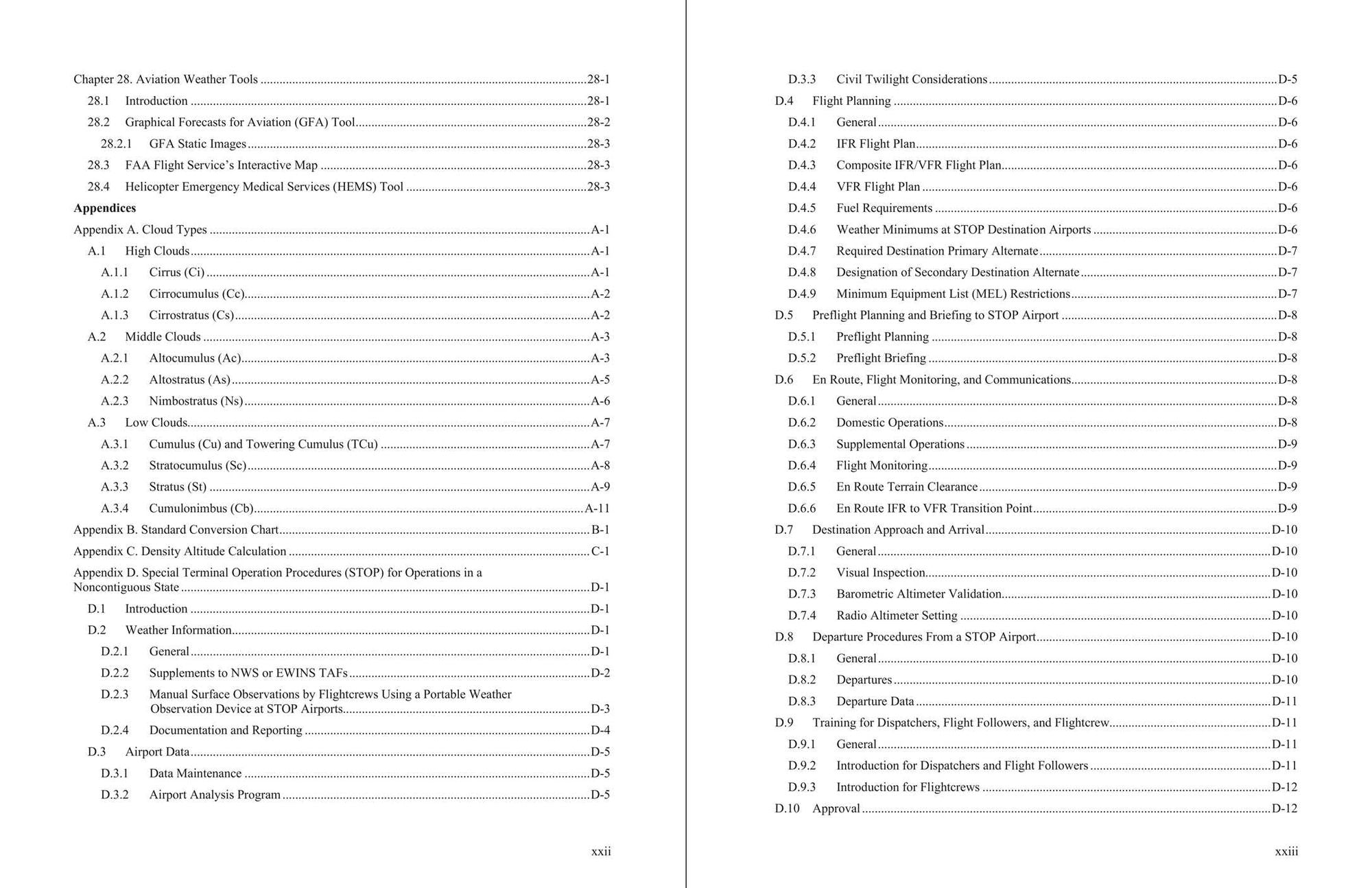 Aviation Weather Handbook (2025): FAA-H-8083-28A