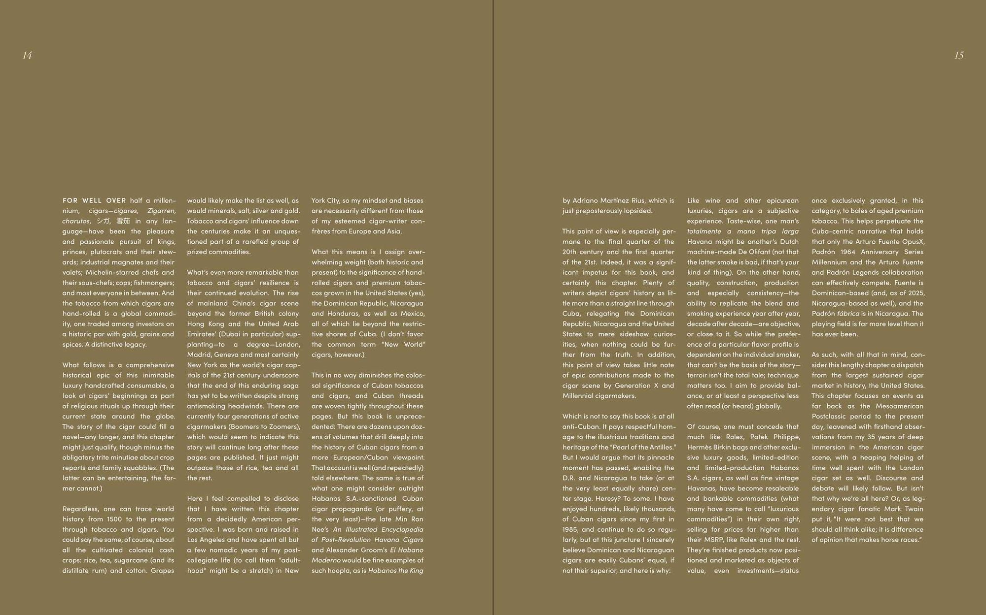 Cigars: A Biography