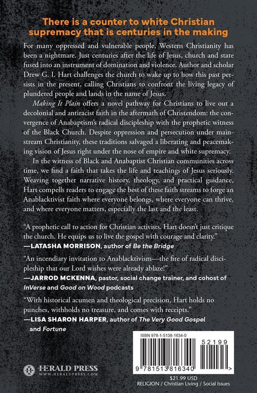 Making It Plain: Why We Need Anabaptism and the Black Church