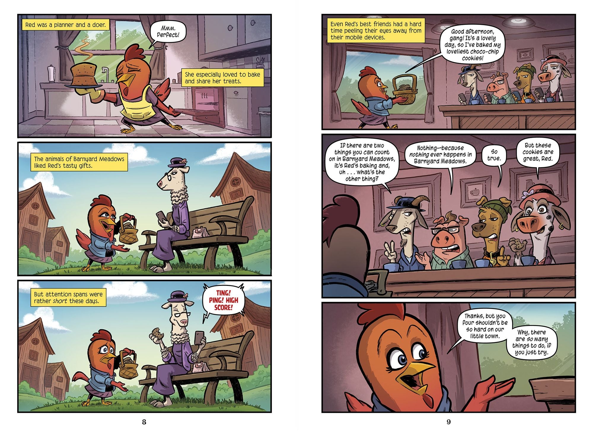 Little Red Hen, Video Star: A Graphic Novel