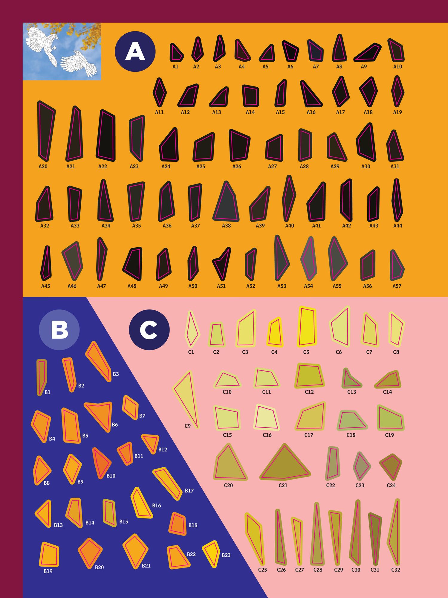 Paint by Sticker (Official): Birds: Create 12 Stunning Images One Sticker at a Time!