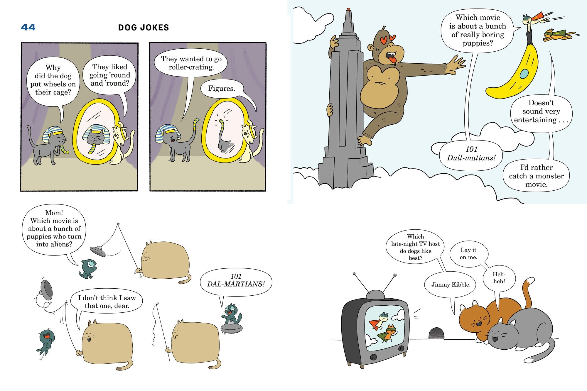 Cat Jokes vs. Dog Jokes/Dog Jokes vs. Cat Jokes: A Read-from-Both-Sides Comic Book