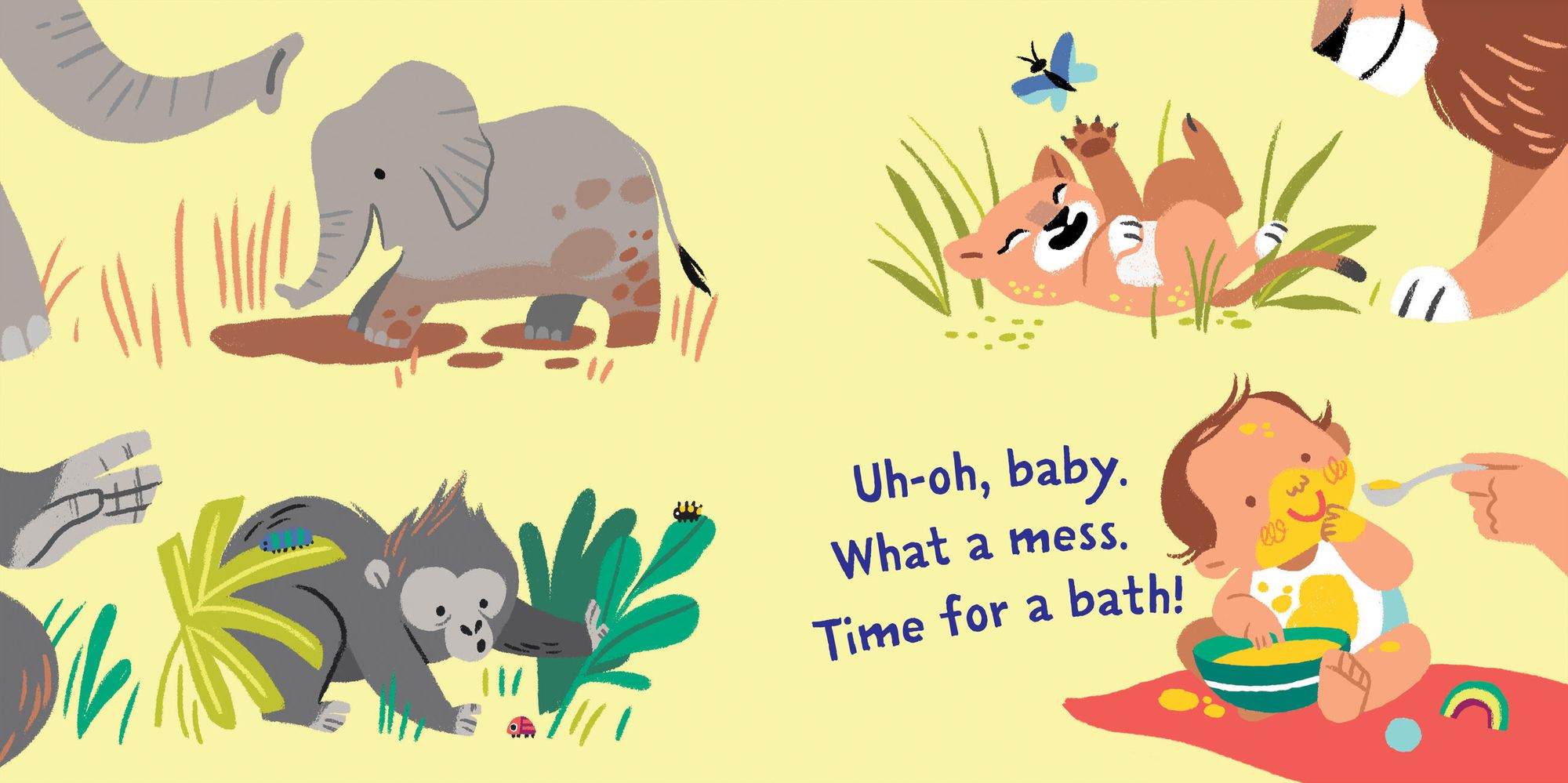 Indestructibles (The Original): It's Bath Time!: Chew Proof · Rip Proof · Nontoxic · 100% Washable (Book for Babies, Newborn Books, Safe to Chew)