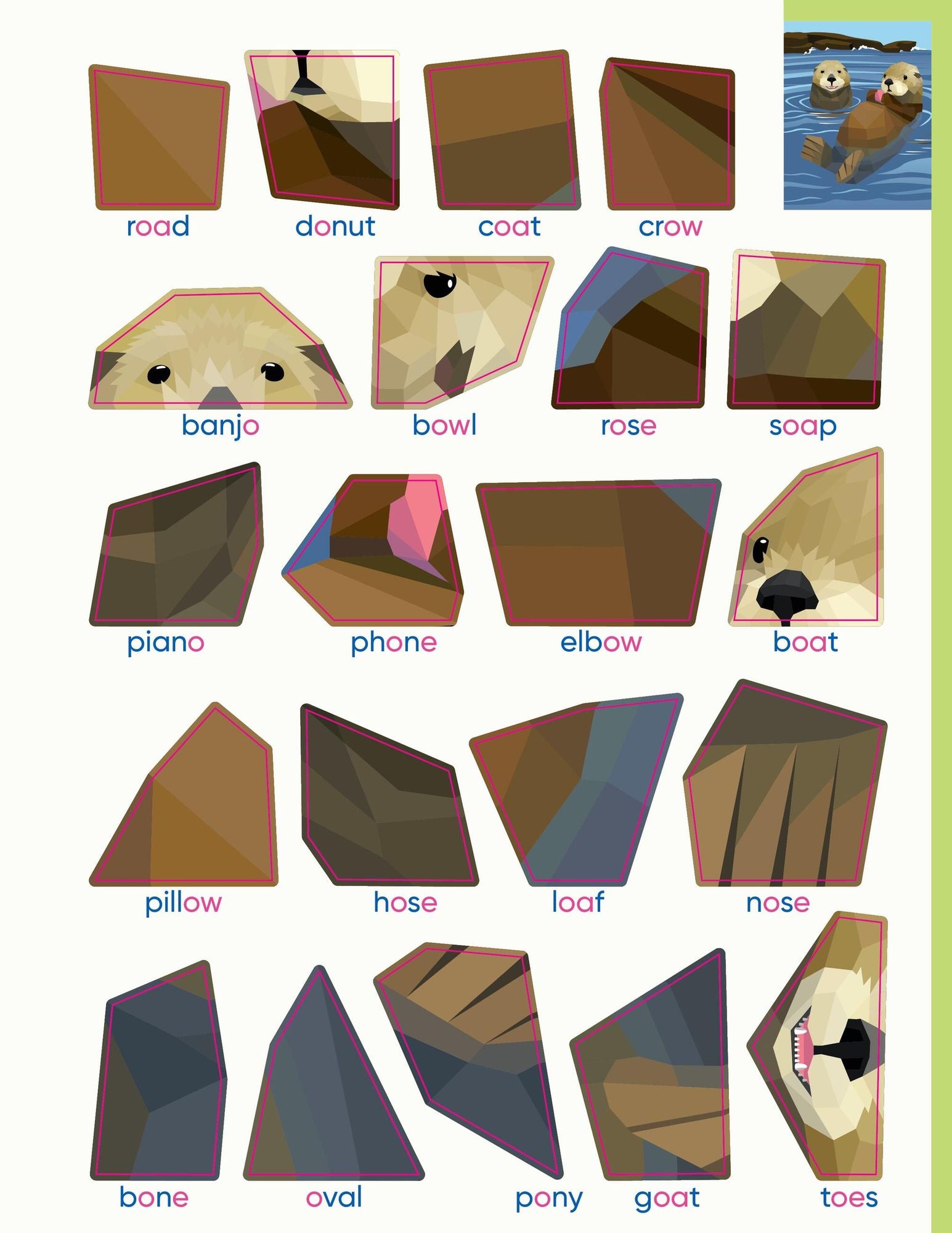 Learn by Sticker: More Phonics: Use Phonics to Create 10 Sea Animals!