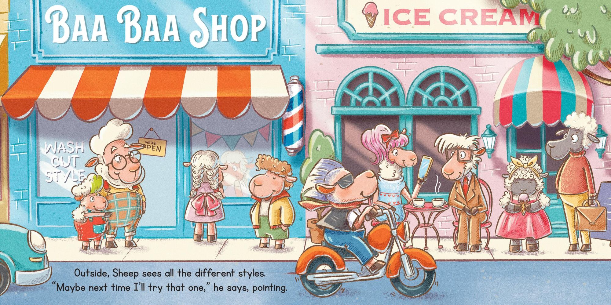Baa Baa Shop: Sheep's First Haircut