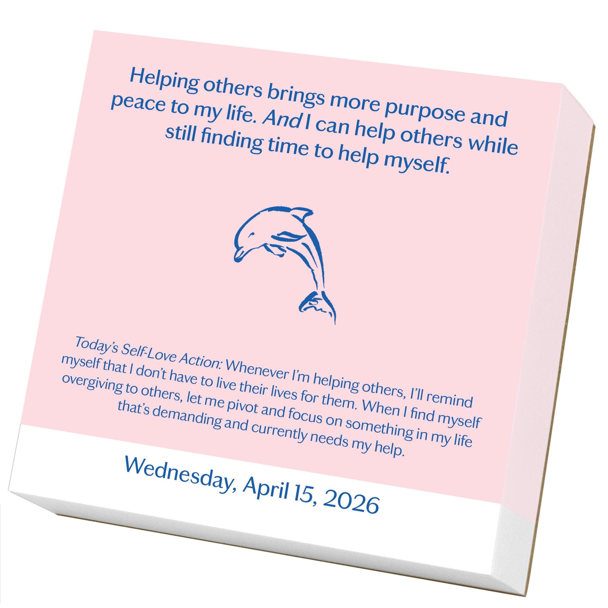 Year of Self-Love Page-A-Day Calendar 2026: Daily Affirmations and Actions for Self-Compassion and Self-Worth