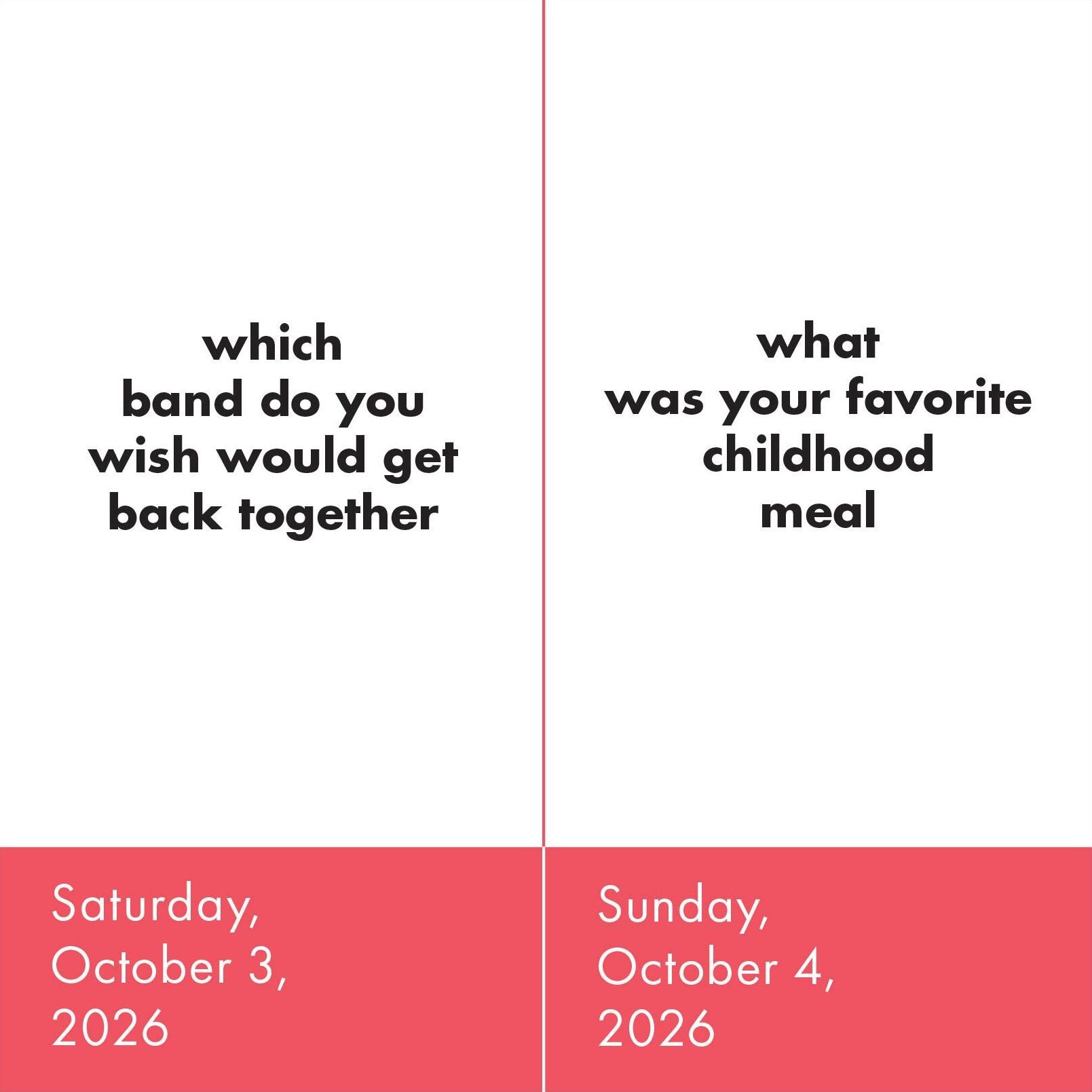 2026 Question a Day Page-A-Day Calendar