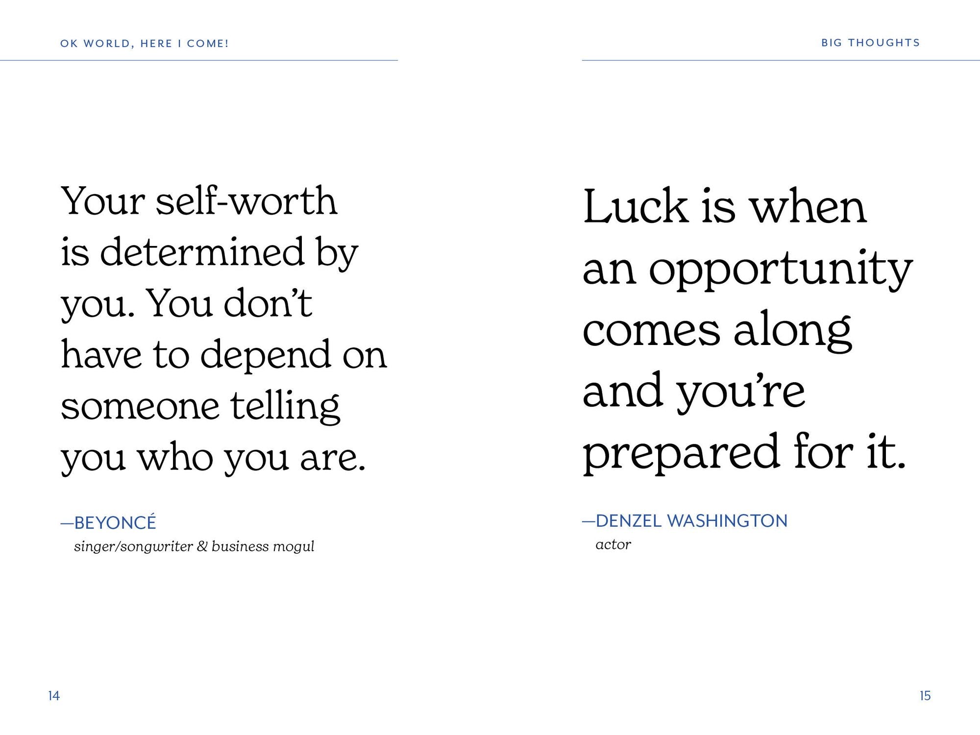 OK World, Here I Come!: Inspiring Advice for the Day After Graduation