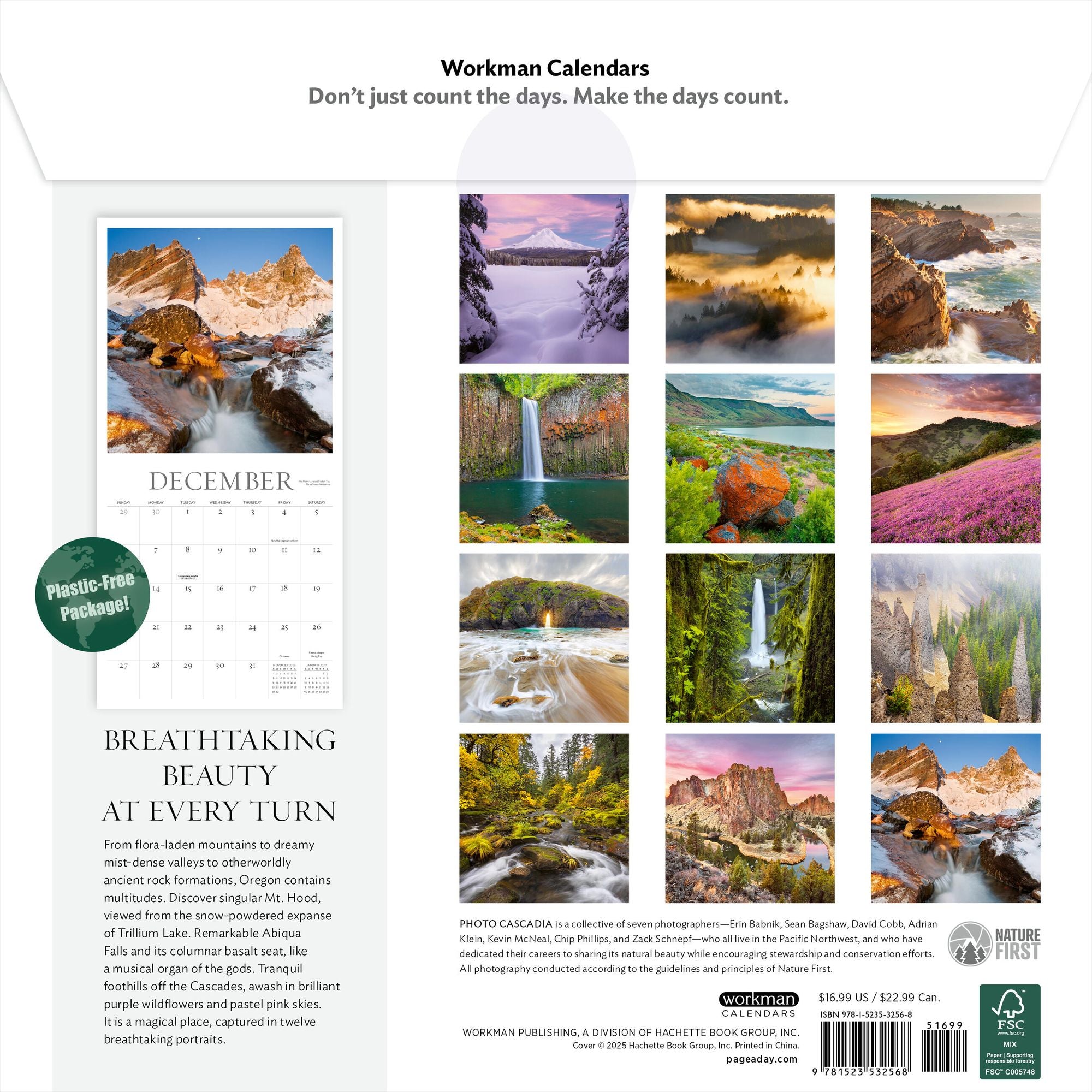 Oregon, My Oregon Wall Calendar 2026