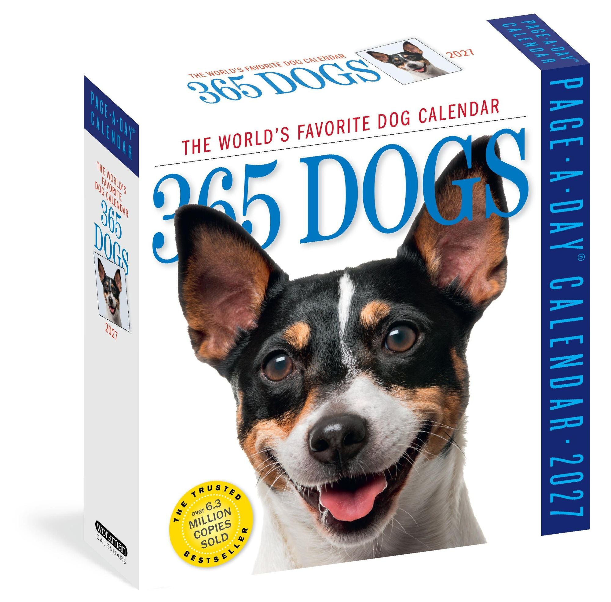 2027 365 Dogs Page-A-Day Calendar