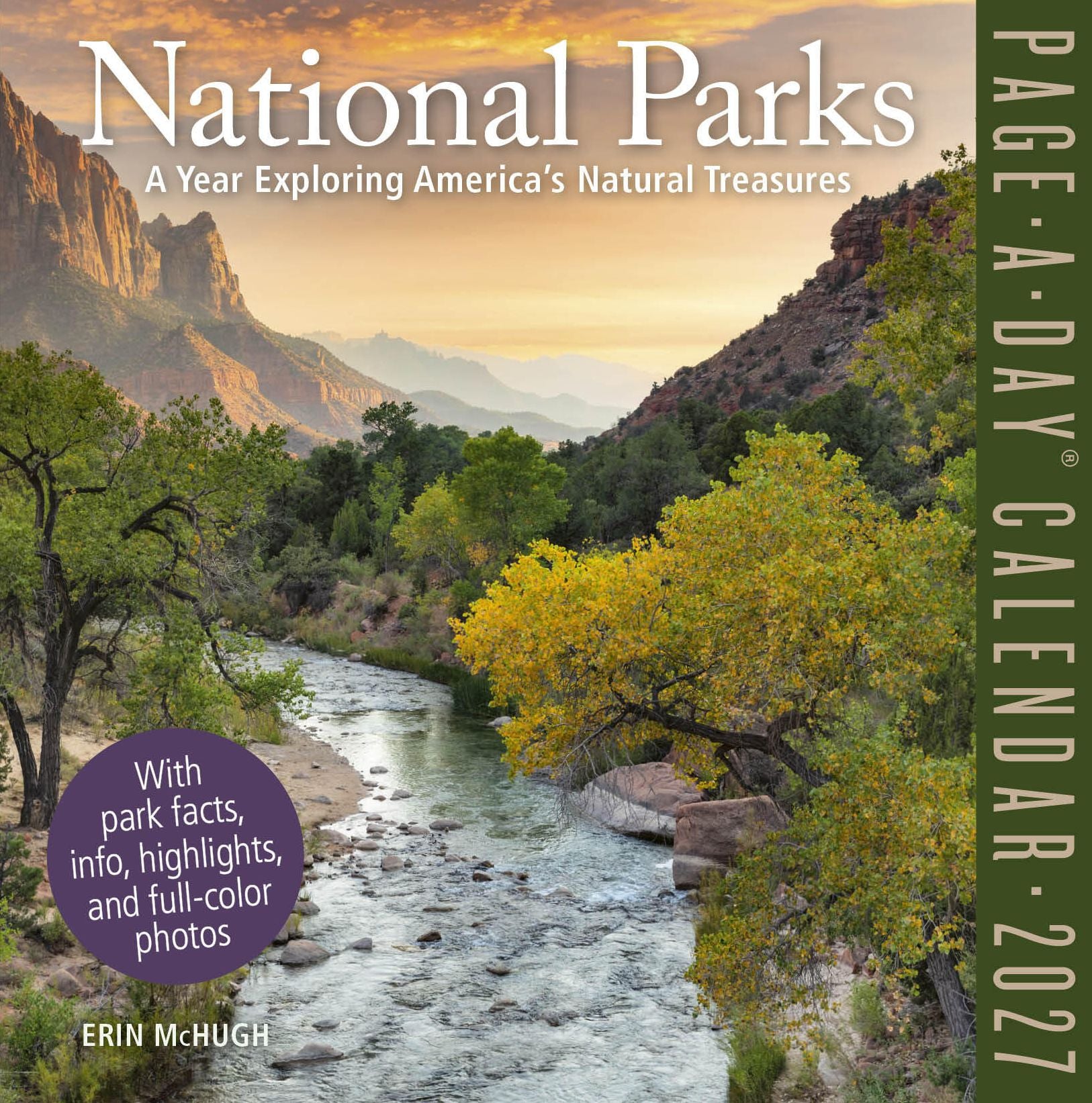 2027 National Parks Page-A-Day Calendar