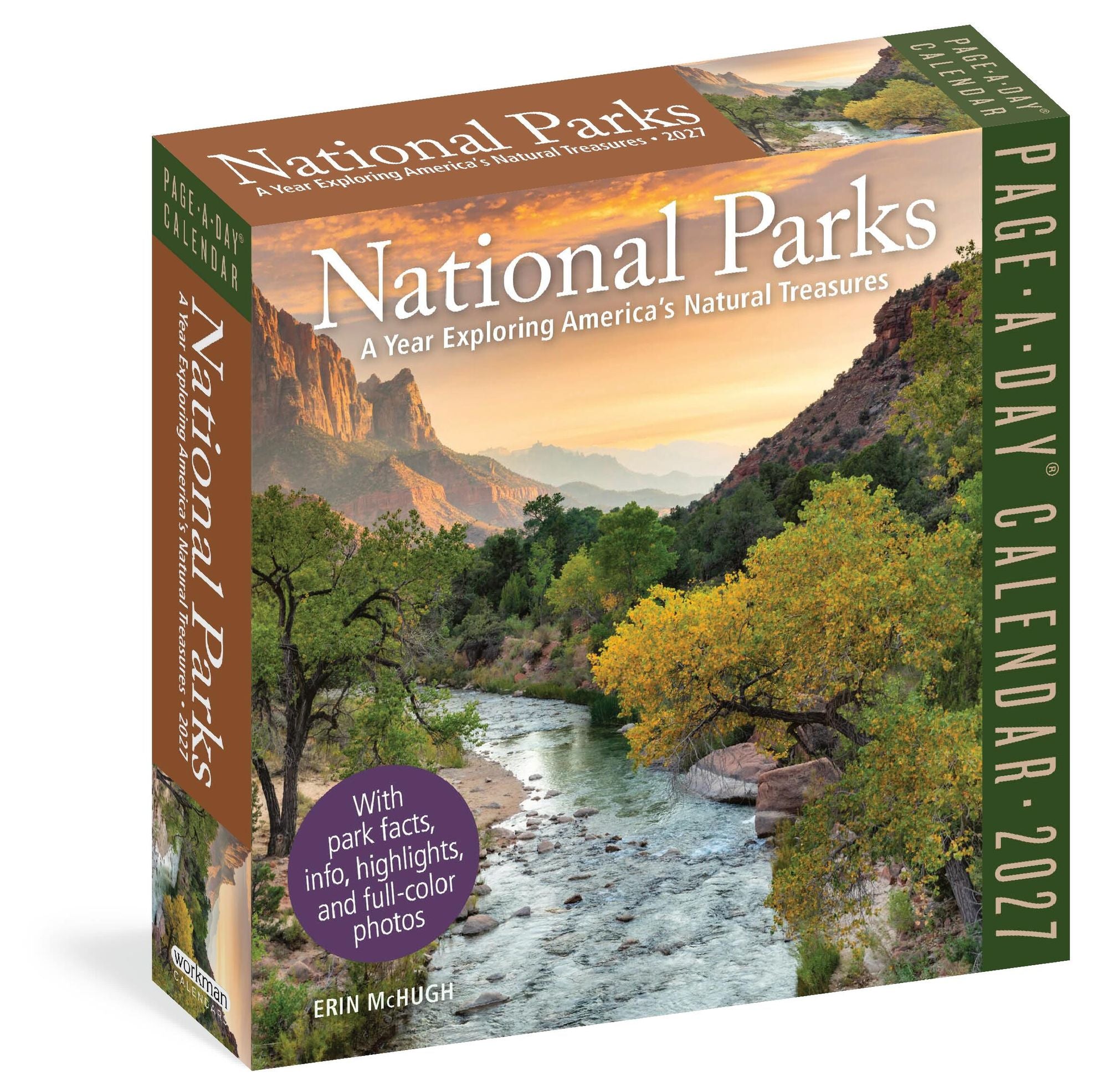 2027 National Parks Page-A-Day Calendar