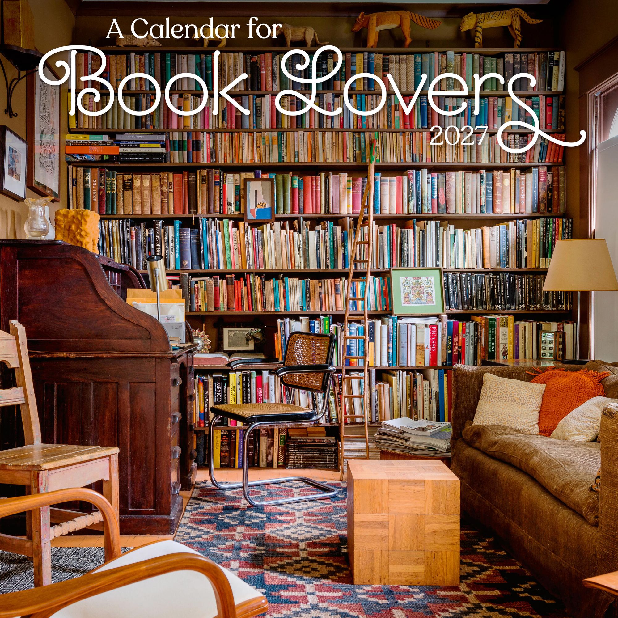 2027 A Calendar for Book Lovers Wall Calendar