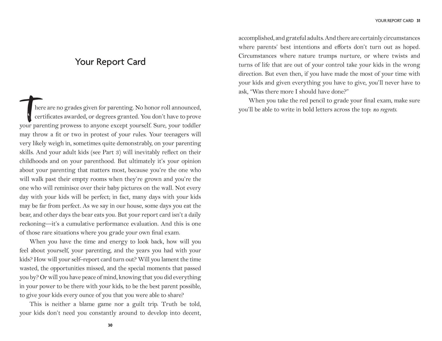 No Regrets Parenting, Updated and Expanded Edition: Turning Long Days and Short Years into Cherished Moments with Your Kids
