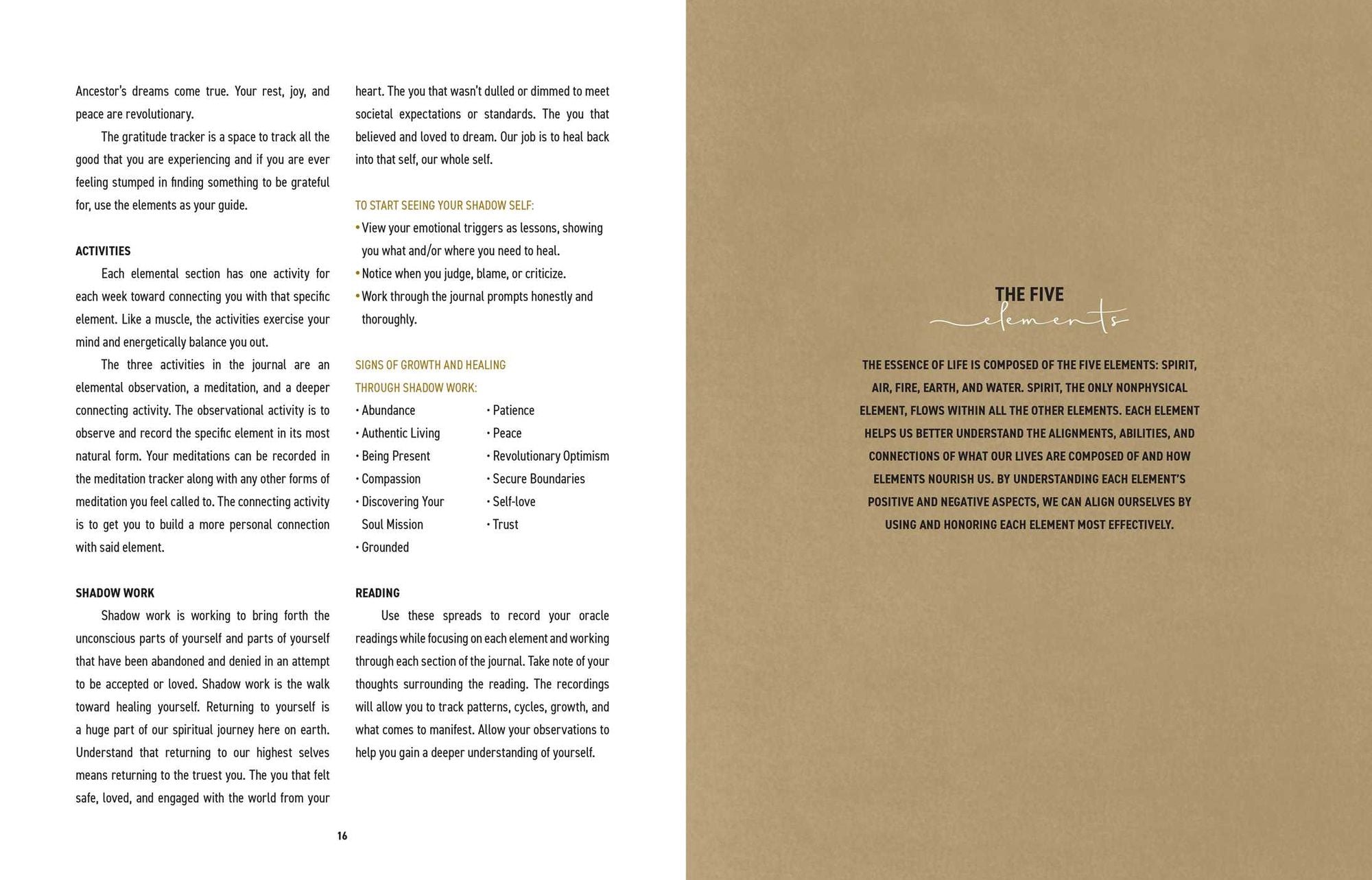 Elemental Alchemist Guided Journal