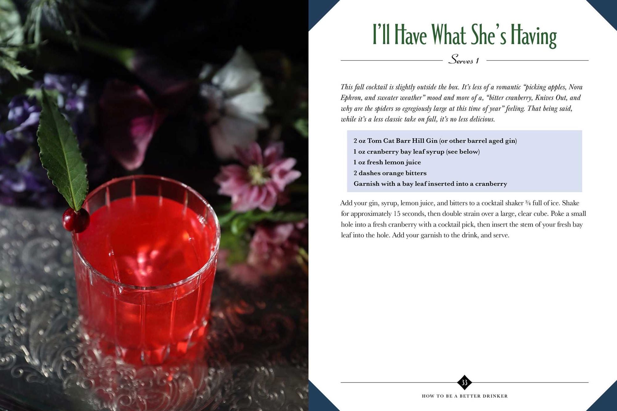 How to Be a Better Drinker: Cocktail Recipes and Boozy Etiquette