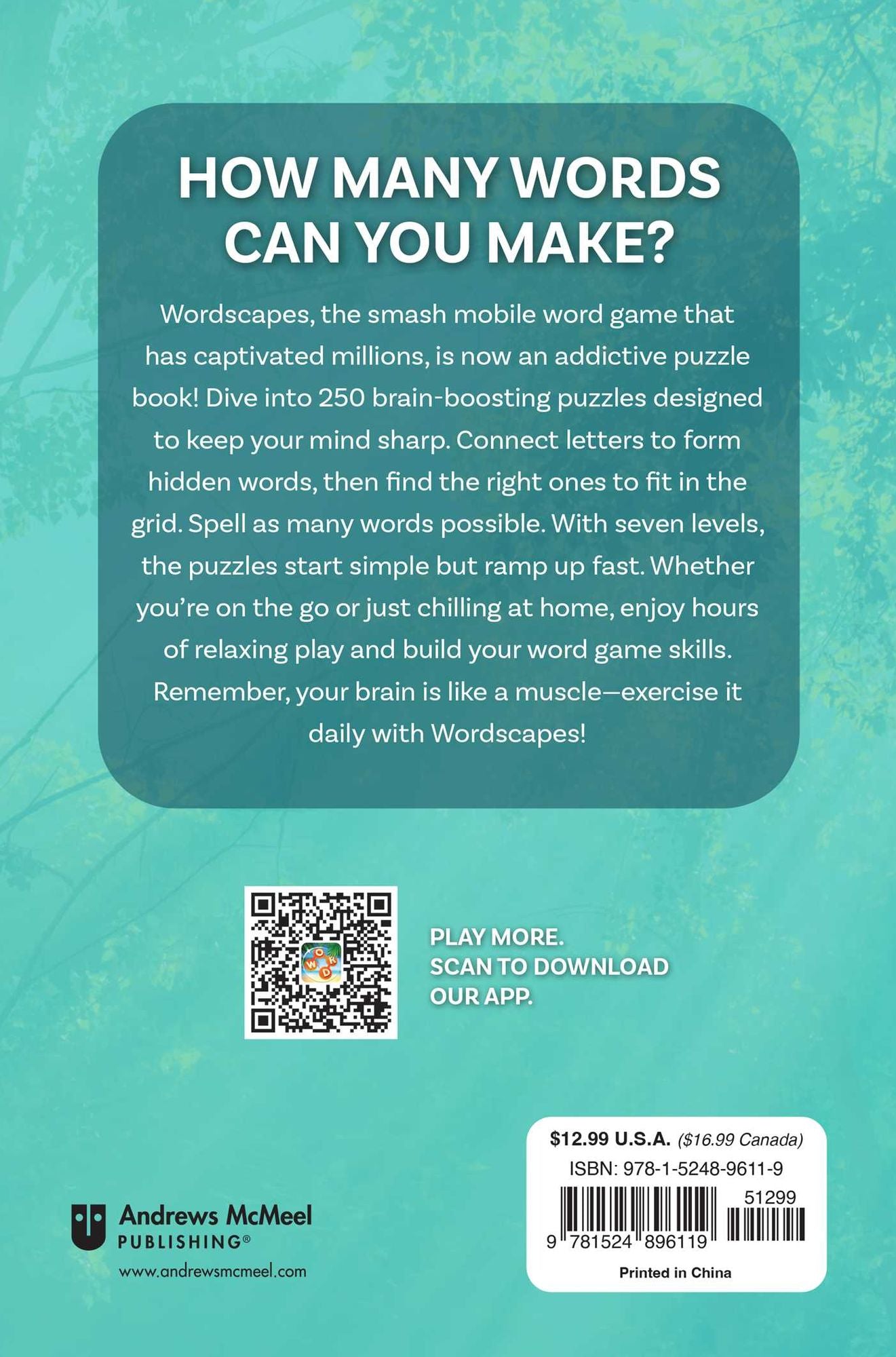 The Official Wordscapes Puzzle Book Volume 1