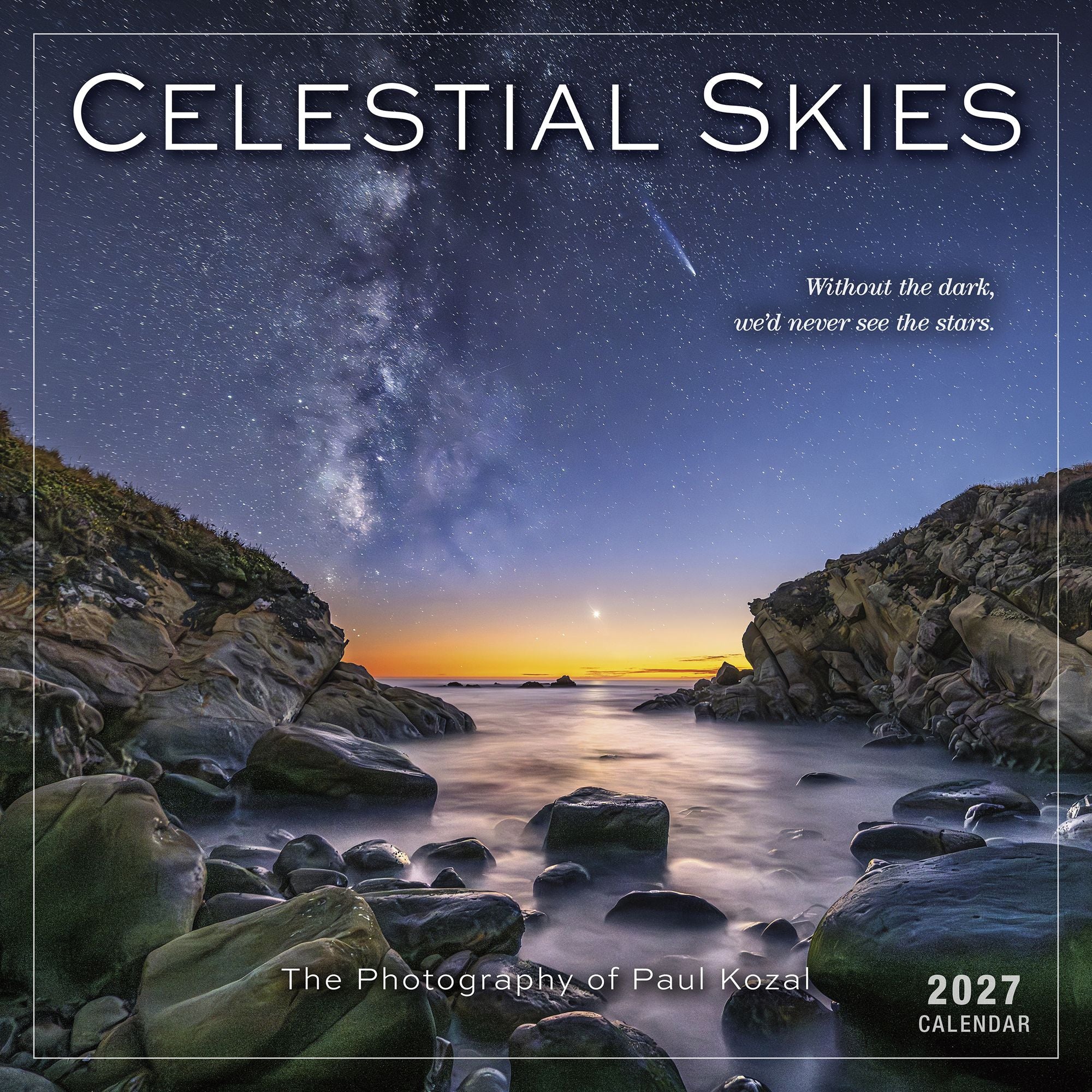 2027 Celestial Skies ¿ Paul Kozal Wall Calendar