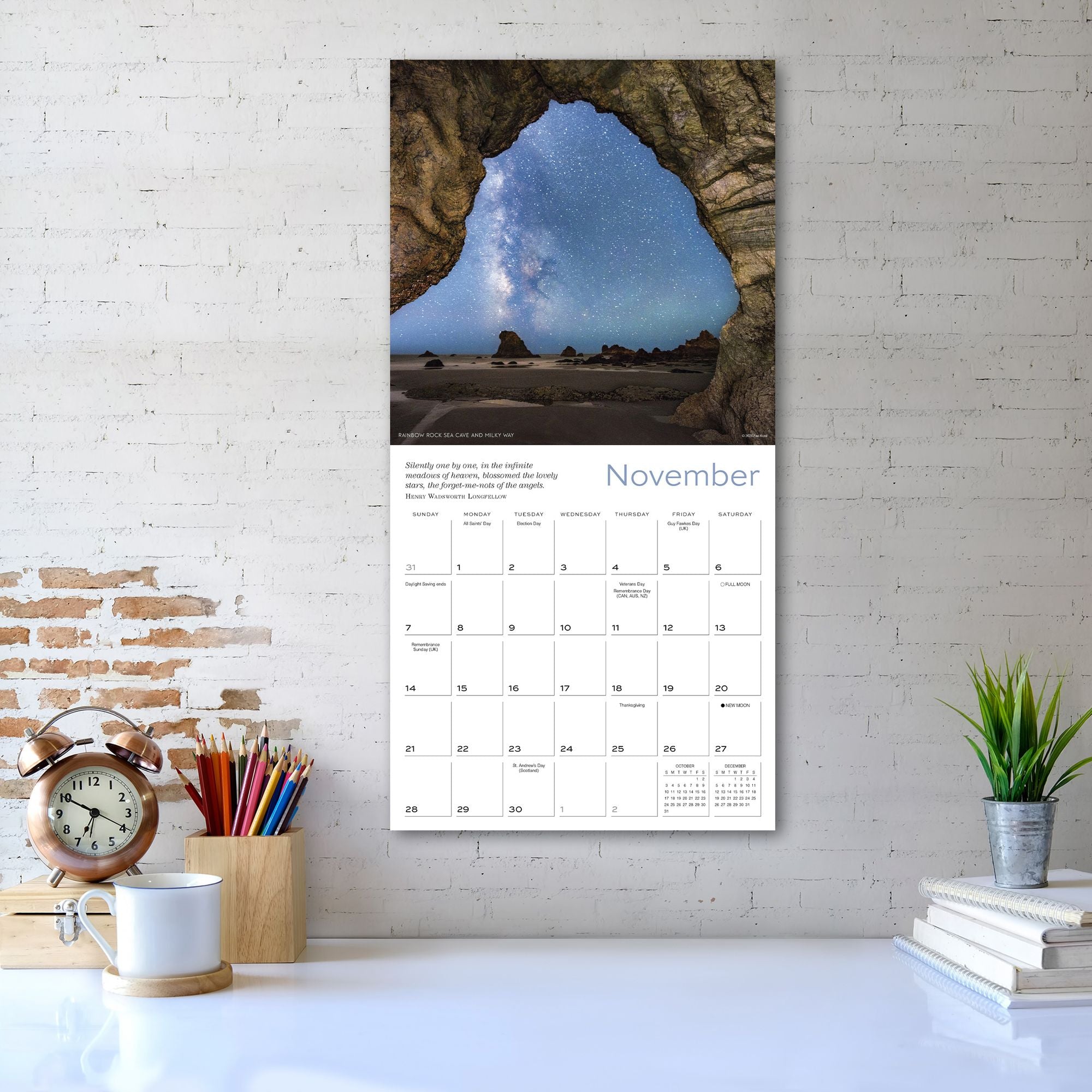 2027 Celestial Skies ¿ Paul Kozal Wall Calendar