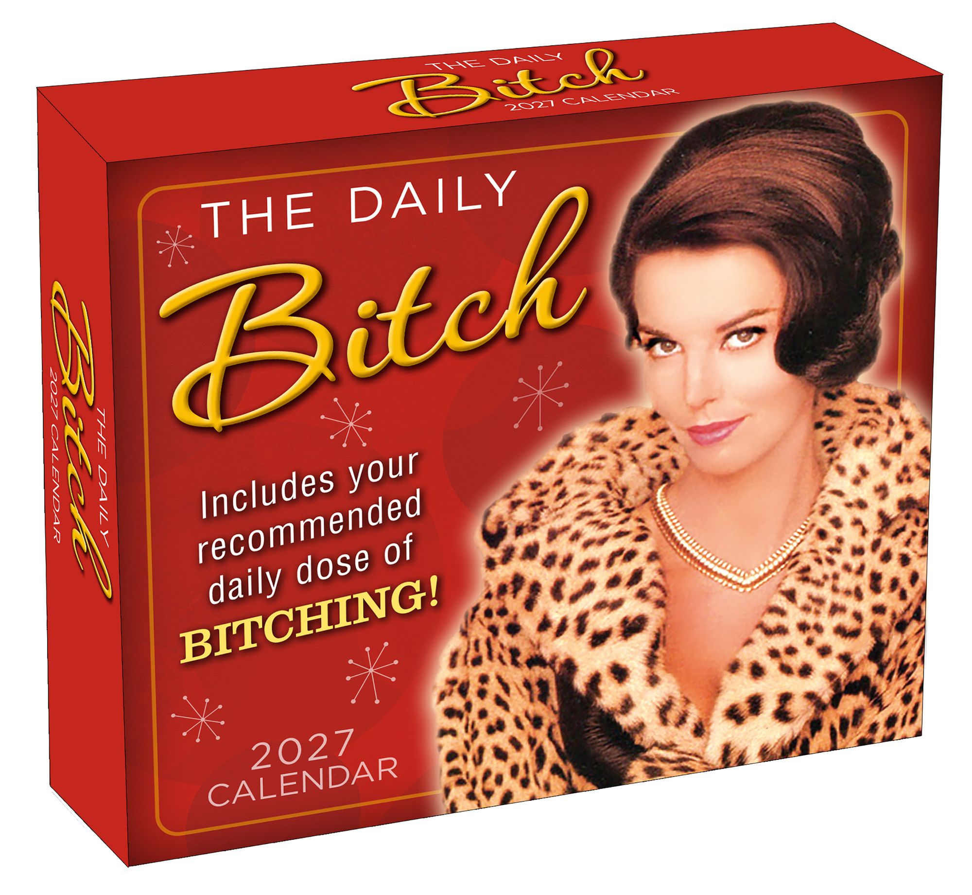 2027 Daily Bitch, The Boxed/Daily Calendar