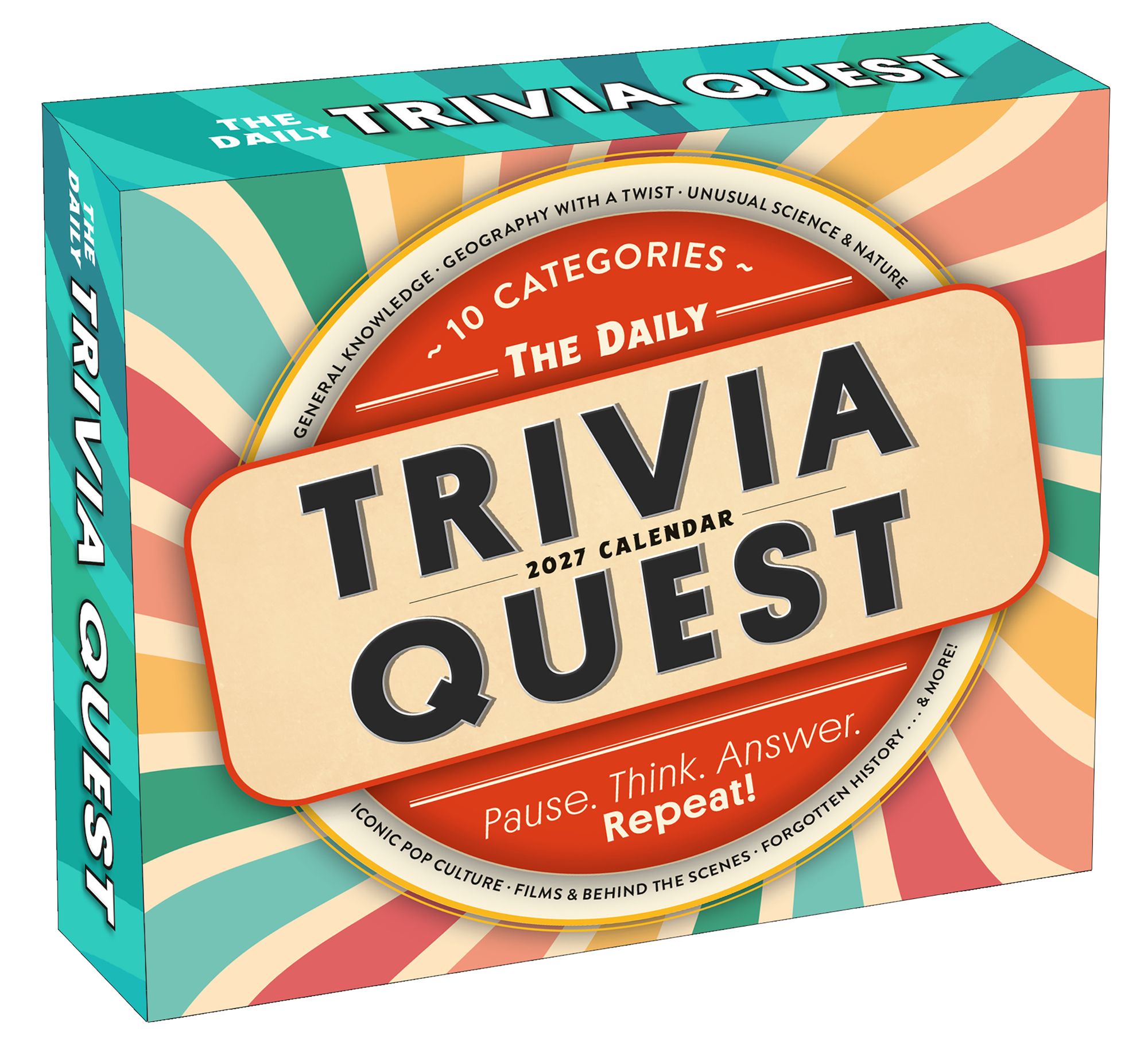 2027 Daily Trivia Quest, The Boxed/Daily Calendar