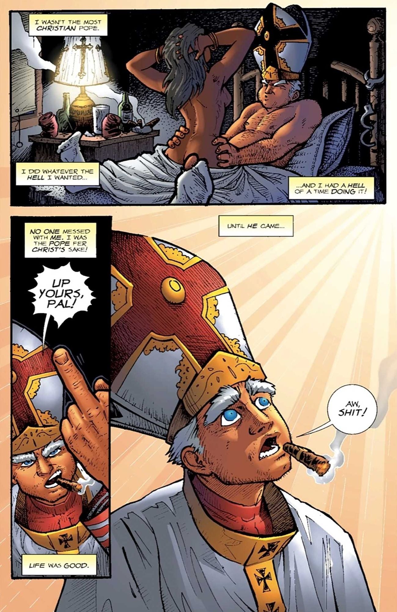 Battle Pope 25th Anniversary Deluxe Hardcover: The Immaculate Collection