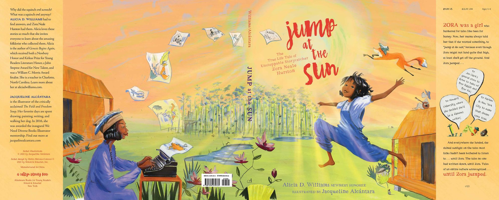 Jump at the Sun: The True Life Tale of Unstoppable Storycatcher Zora Neale Hurston