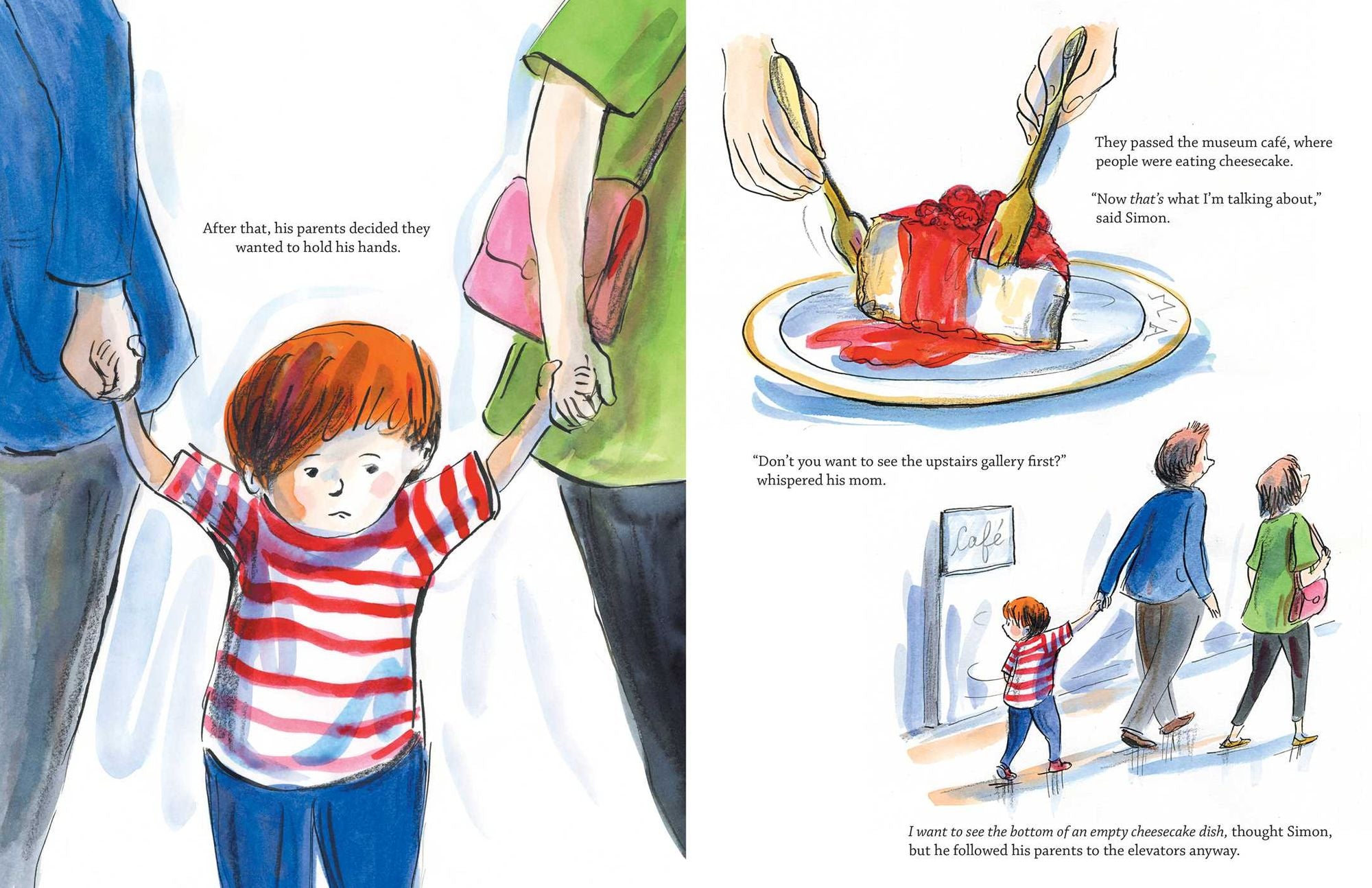 Simon at the Art Museum