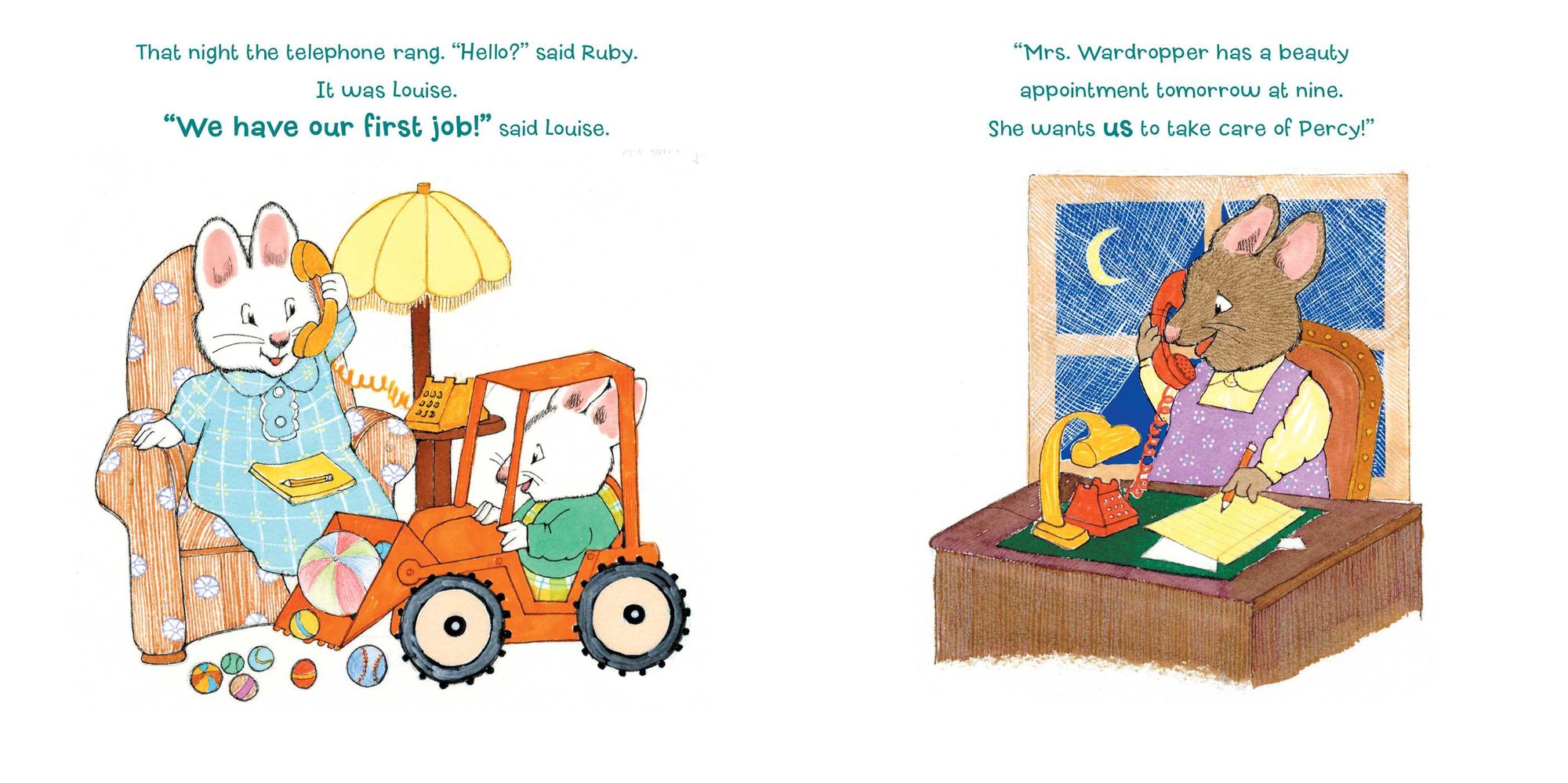 Max & Ruby and the Babysitting Squad (Max and Ruby Series)