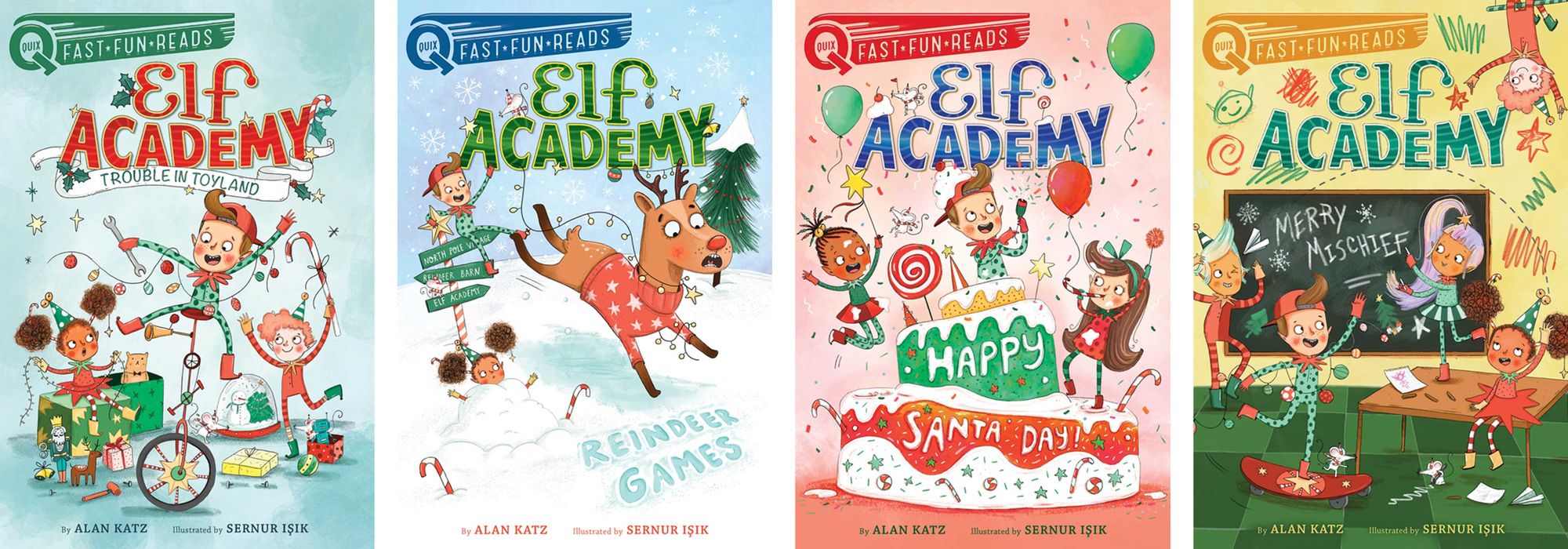 Happy Santa Day!: A QUIX Book