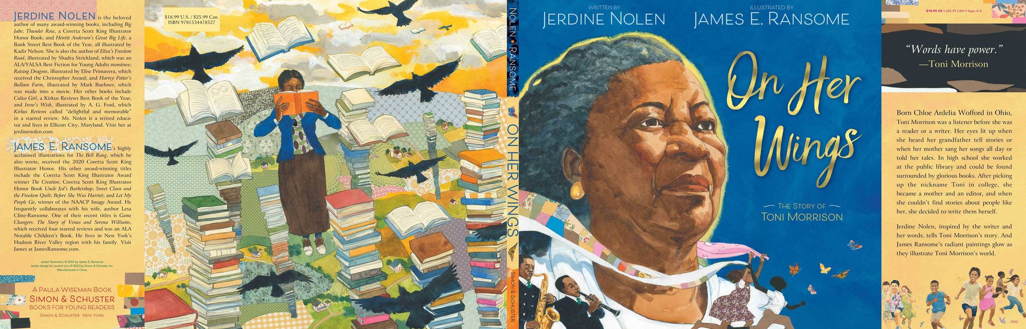 On Her Wings: The Story of Toni Morrison