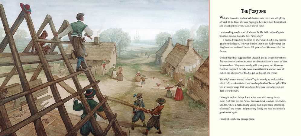 The Boy Who Fell Off the Mayflower, or John Howland's Good Fortune: (An Inspiring Journey of Identity, Perseverance, and Community - Suited to Thanksgiving Storytime)