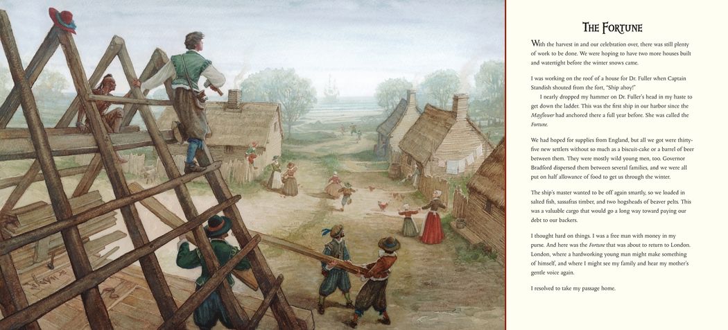 The Boy Who Fell Off the Mayflower, or John Howland's Good Fortune: (An Inspiring Journey of Identity, Perseverance, and Community - Suited to Thanksgiving Storytime)