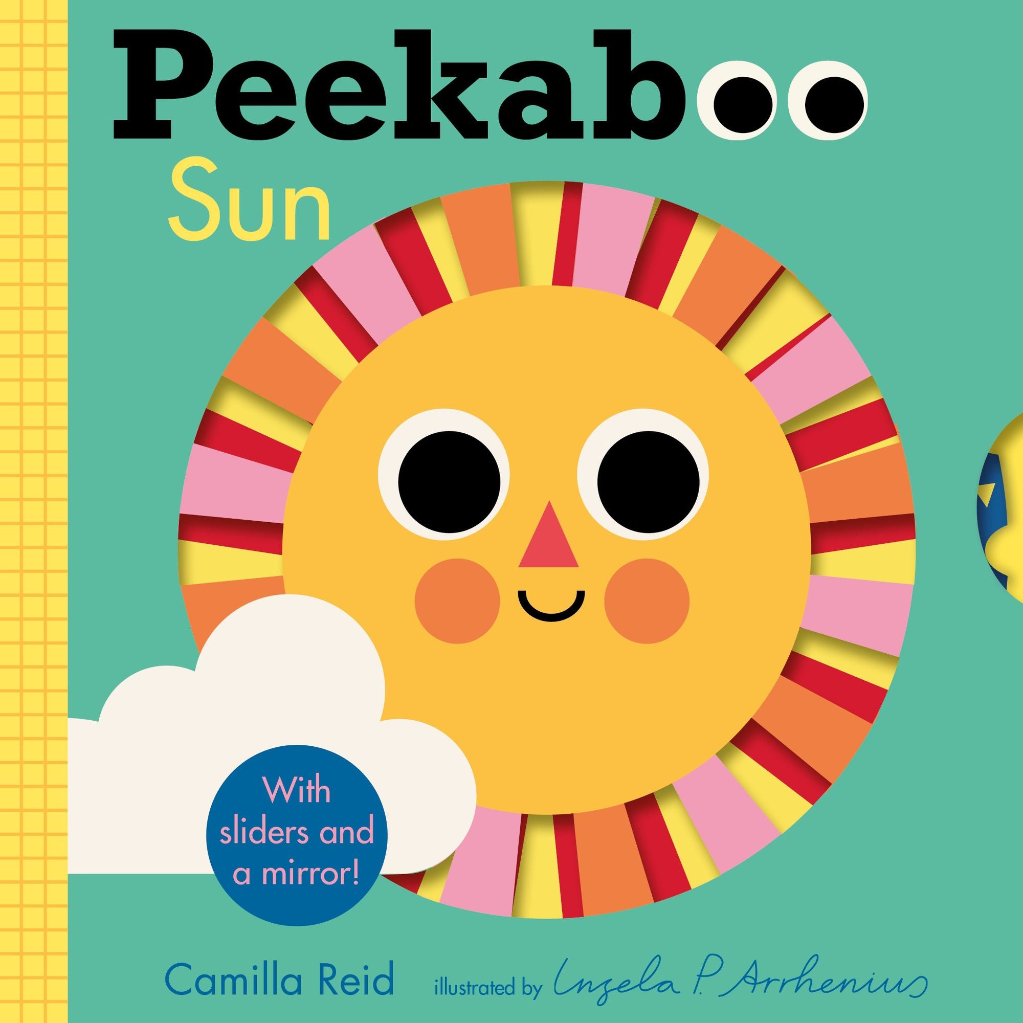 Peekaboo: Sun: (An Interactive Board Book for Babies & Toddlers with Mirror & Sliders to Push, Pull, or Turn. Cute Artwork Includes the Sun, Fish, Boats, Ice Cream, & More.)