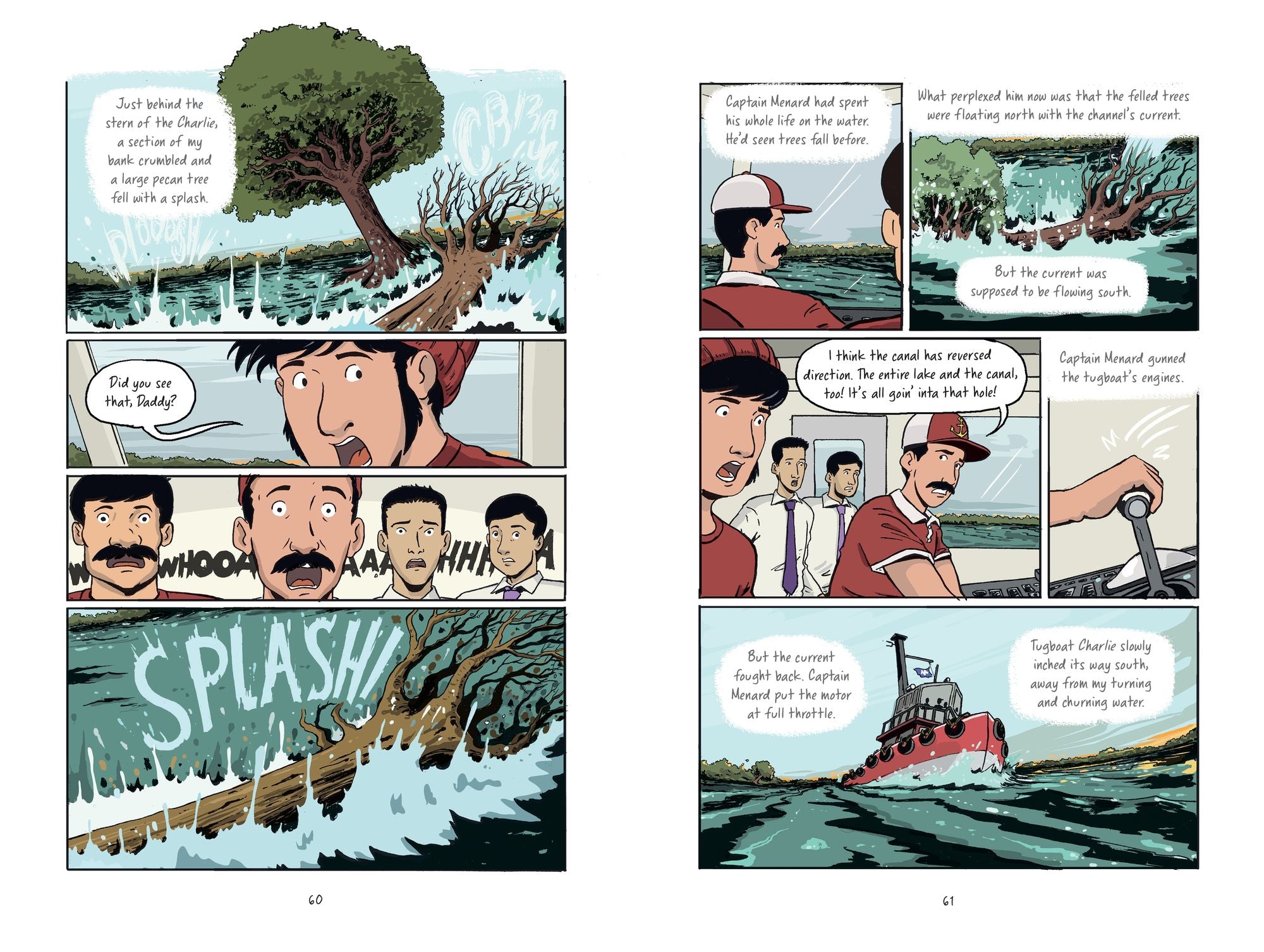 The Vanishing of Lake Peigneur: A Graphic Novel Based on a True Story