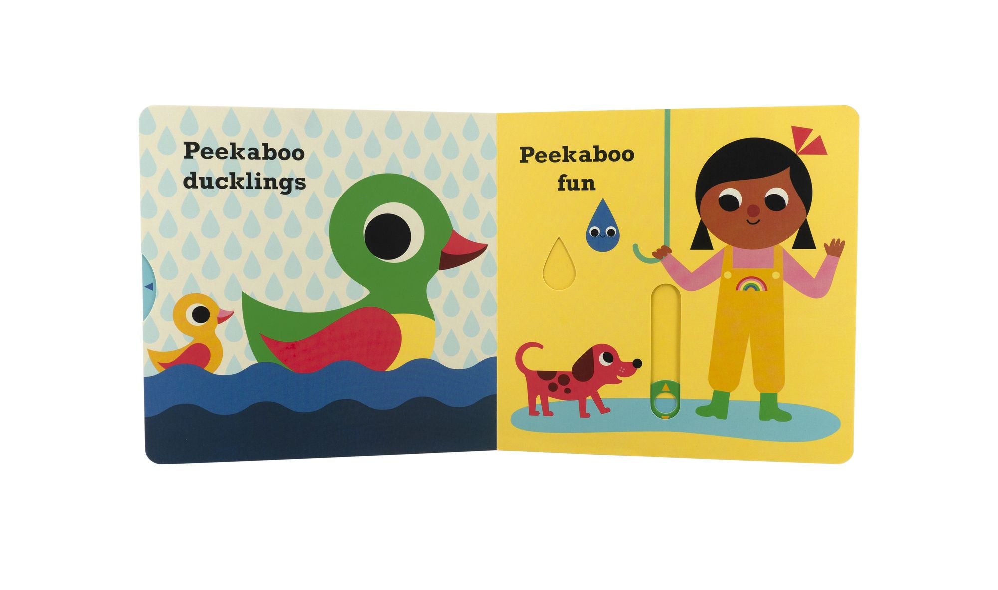 Peekaboo: Chick: (An Interactive Board Book for Babies & Toddlers with Mirror & Sliders to Push, Pull, or Turn. Cute Artwork Includes a Duck, Flowers, Umbrella, Deer, & More.)