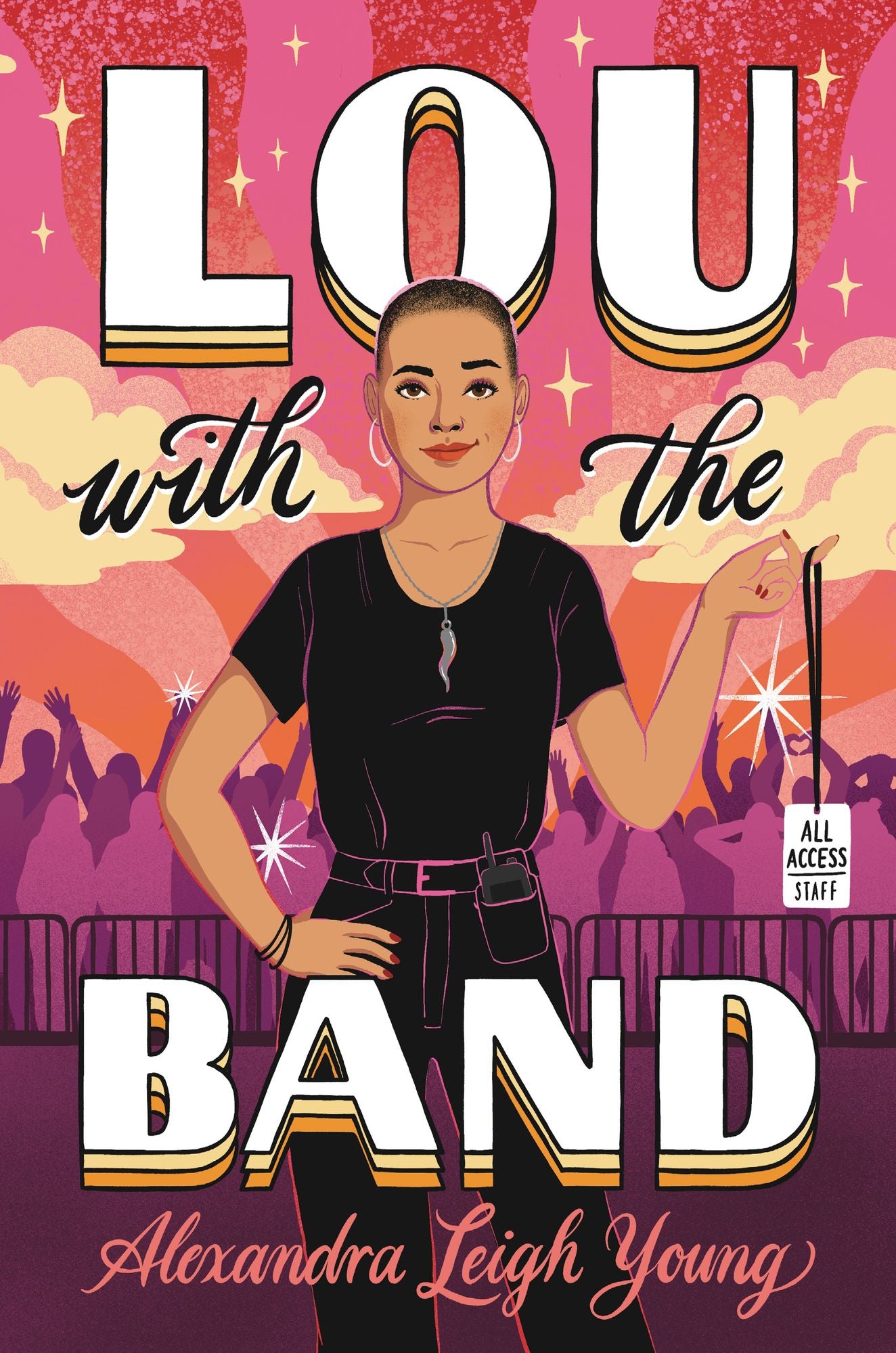 Lou with the Band