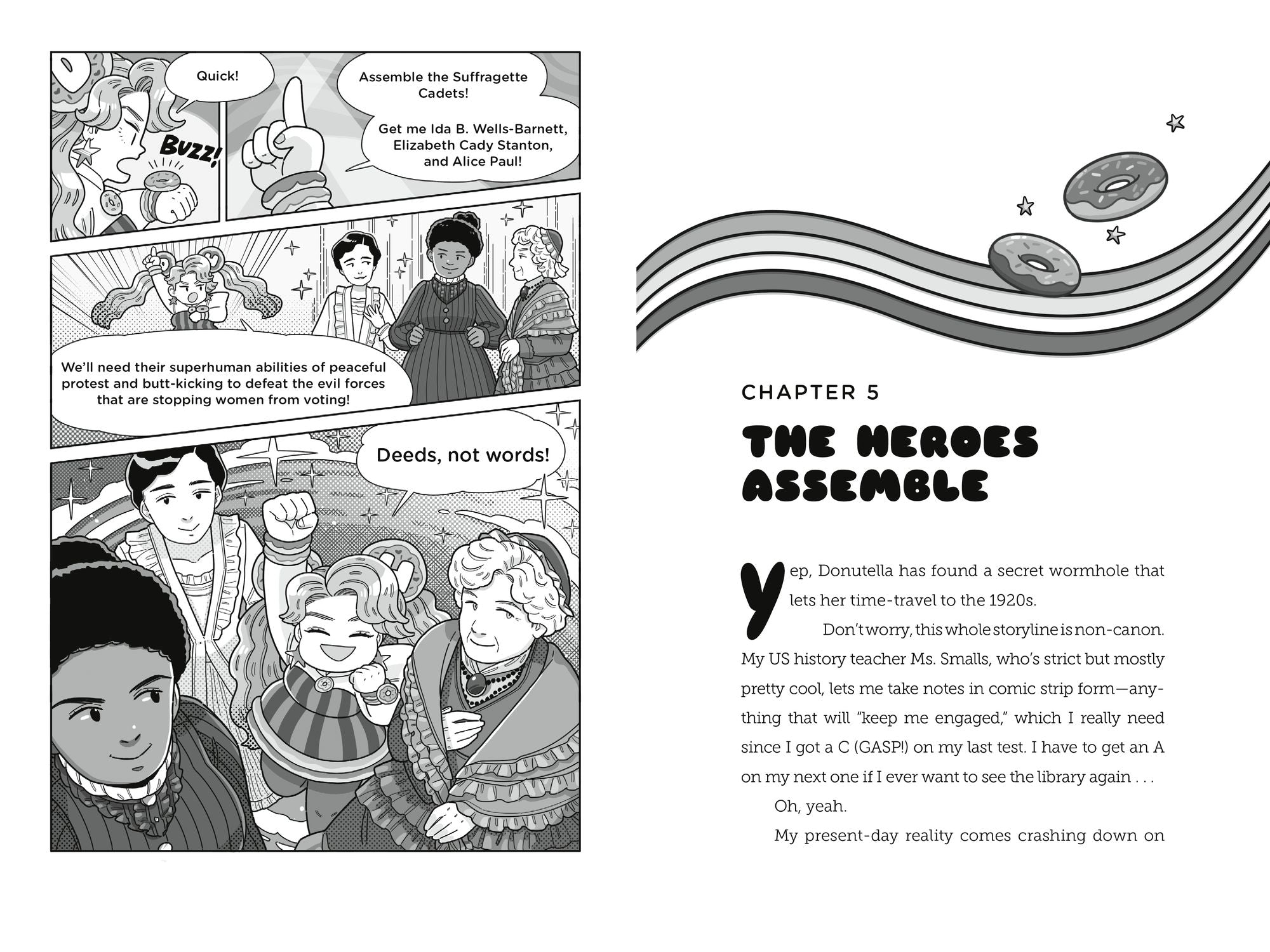Donutella Hamachi and the Library Avengers
