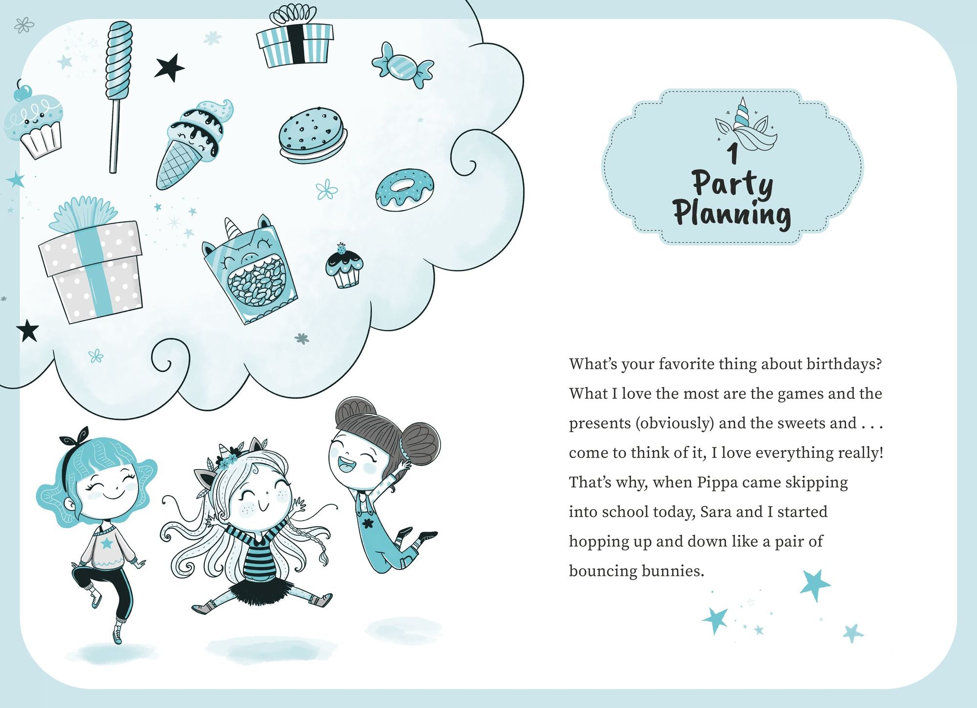 Unicornia: A Magical Birthday: (A Magical Chapter Book for Kids Ages 5-7 about Friendship, Surprises, and Enchanted Birthday Fun)