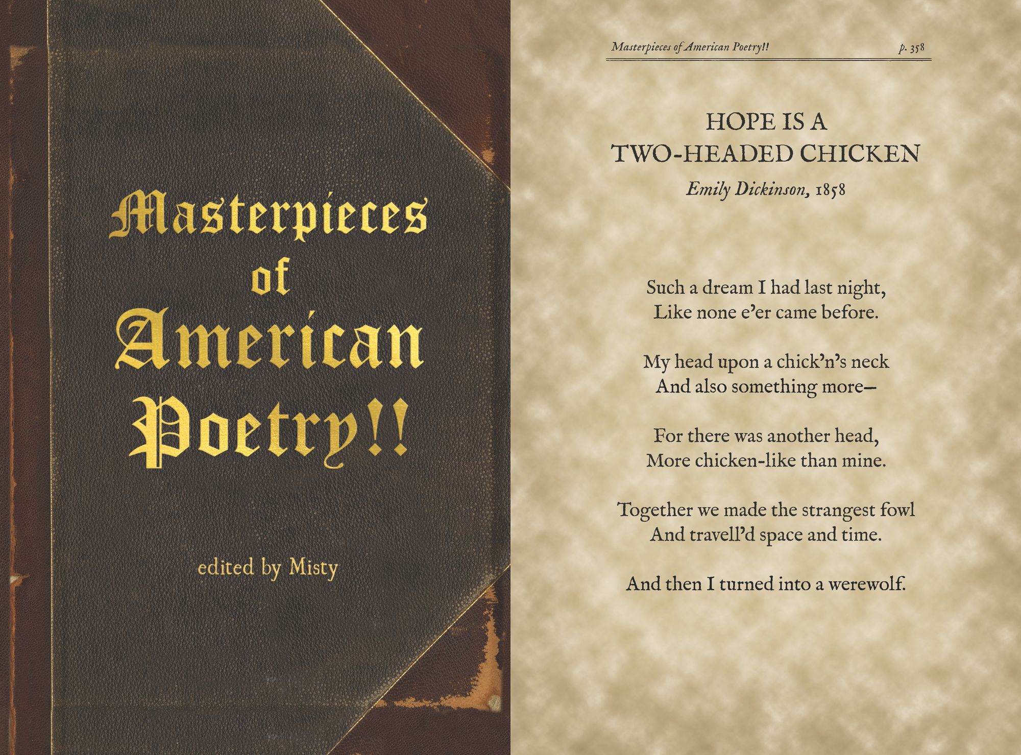 Two-Headed Chicken: Beak to the Future