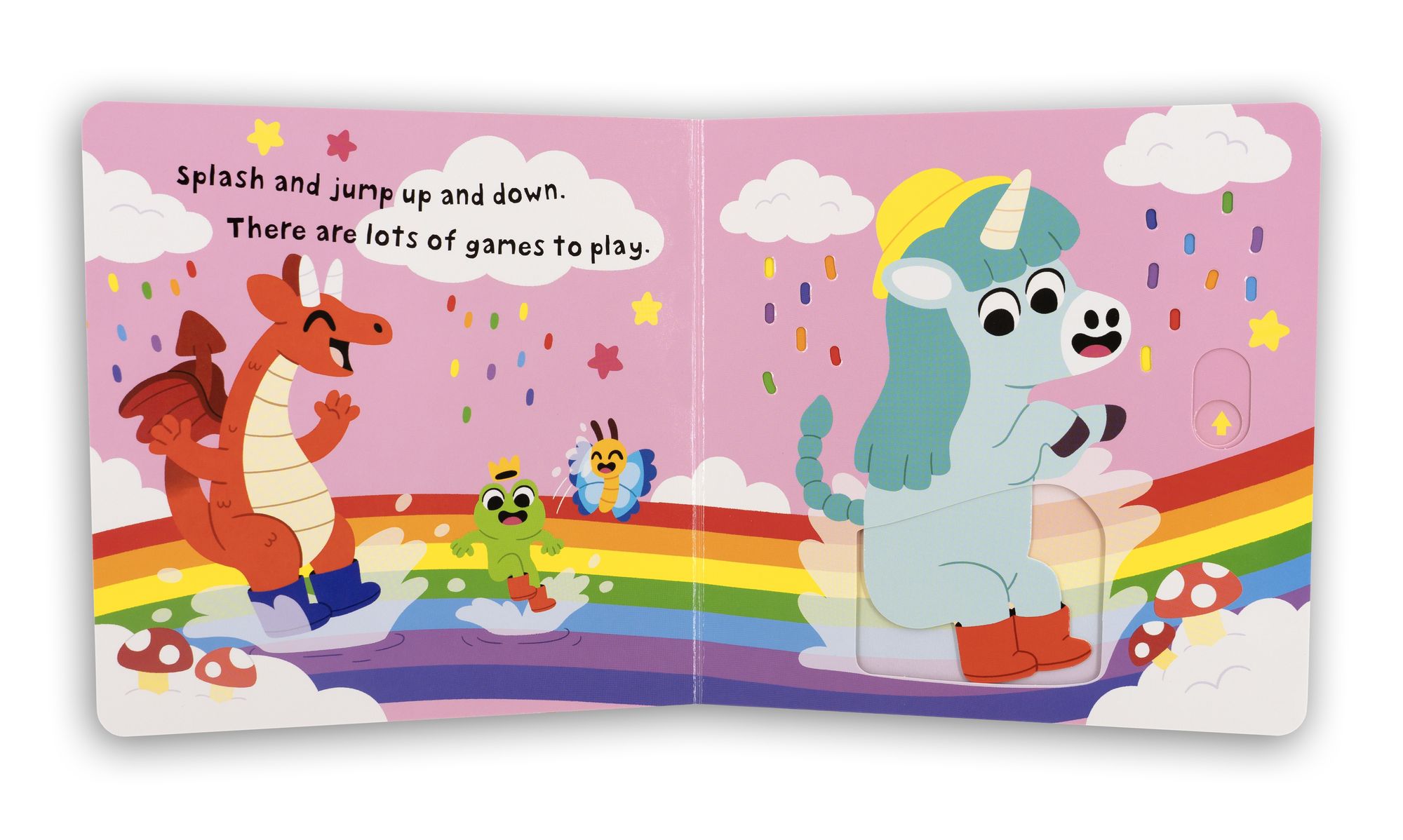 Unicorn's Wobbly Bottom: (An Interactive Slider Book Full of Sparkles, Dancing Wiggles, and Giggles for Babies and Toddlers)