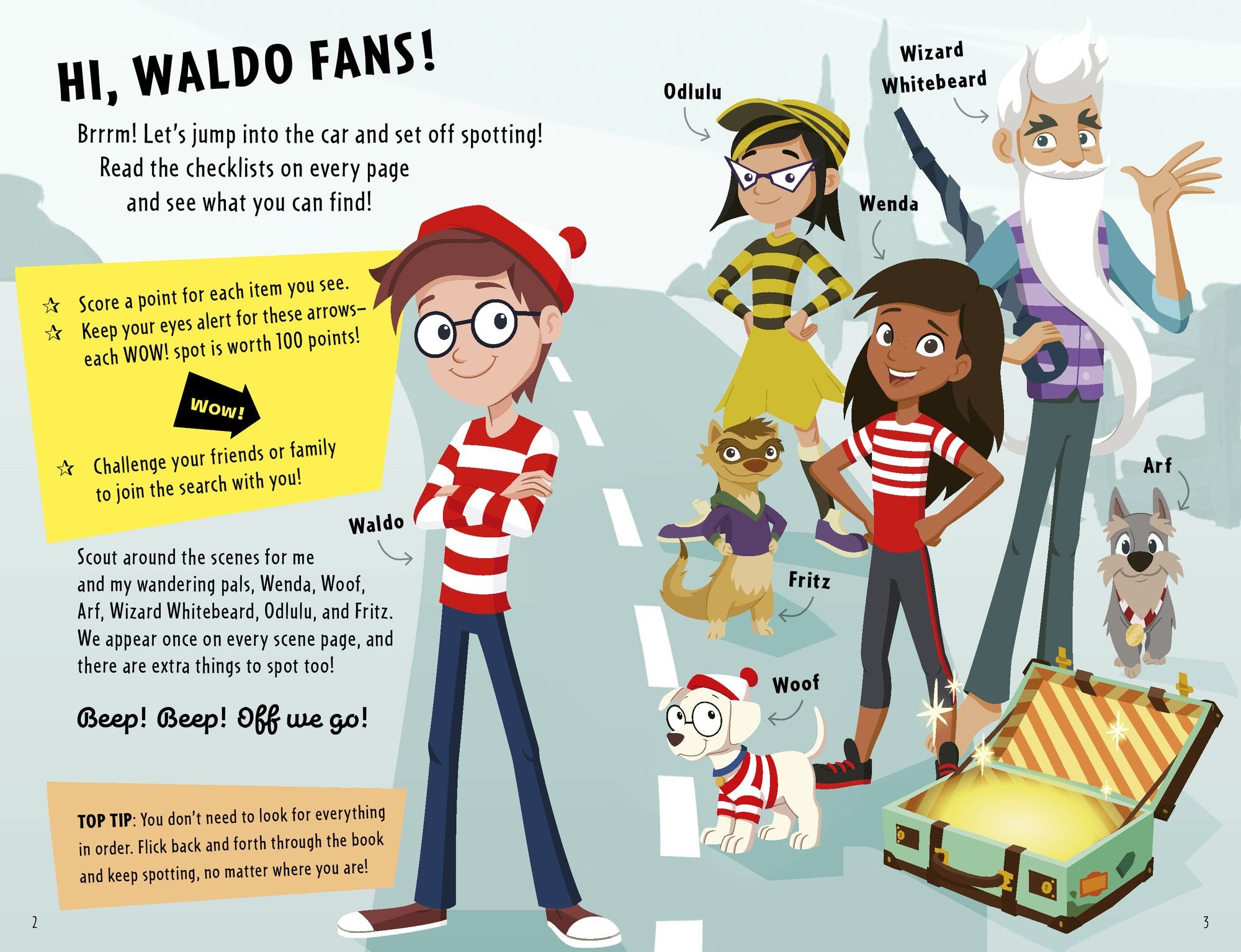 Where's Waldo? In the Car: A Spot and Find Field Guide