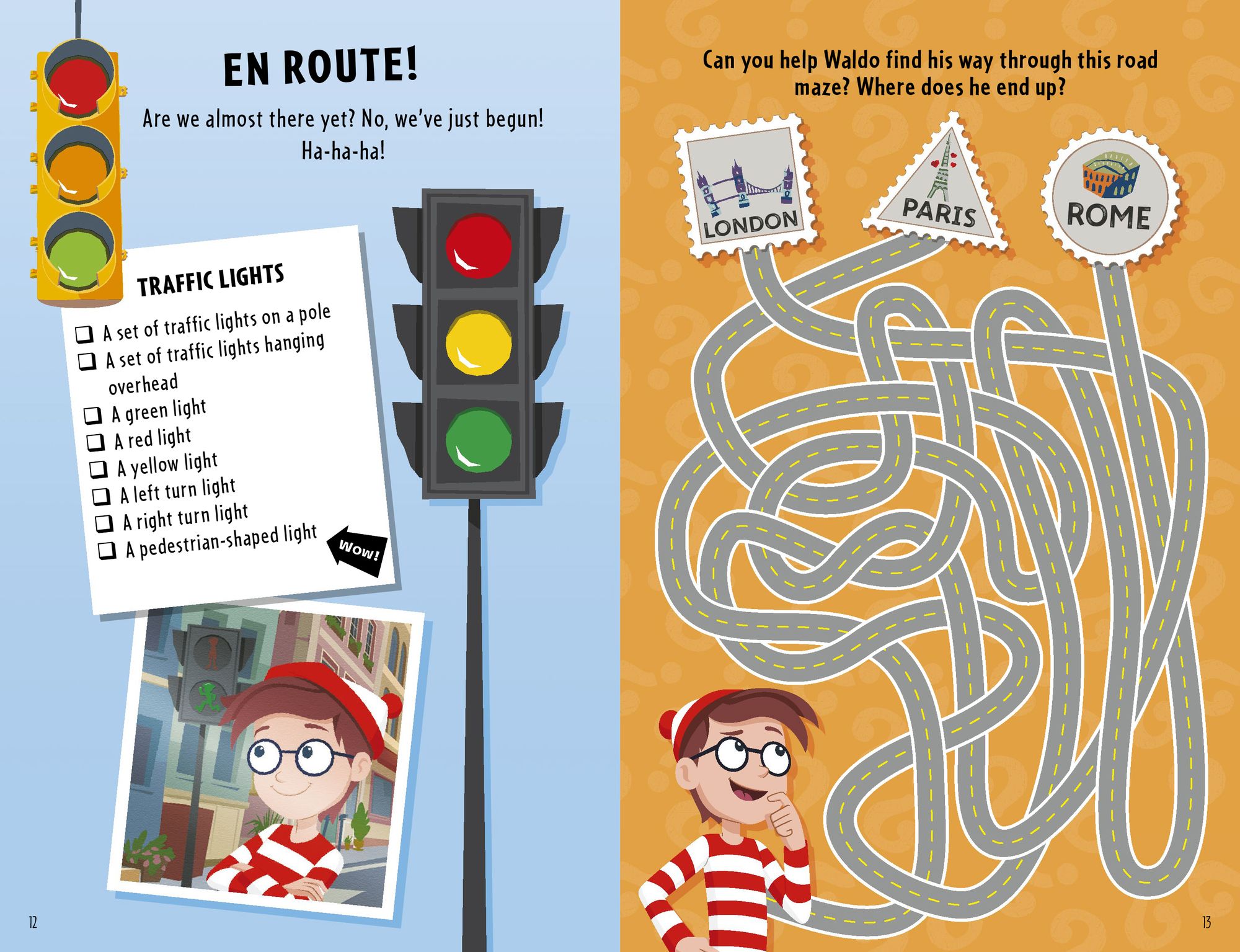 Where's Waldo? In the Car: A Spot and Find Field Guide