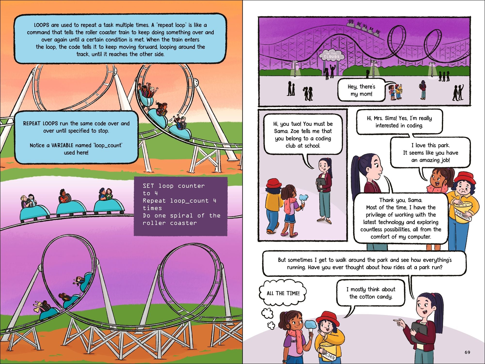 Sama Crushes the Code: A Graphic Novel
